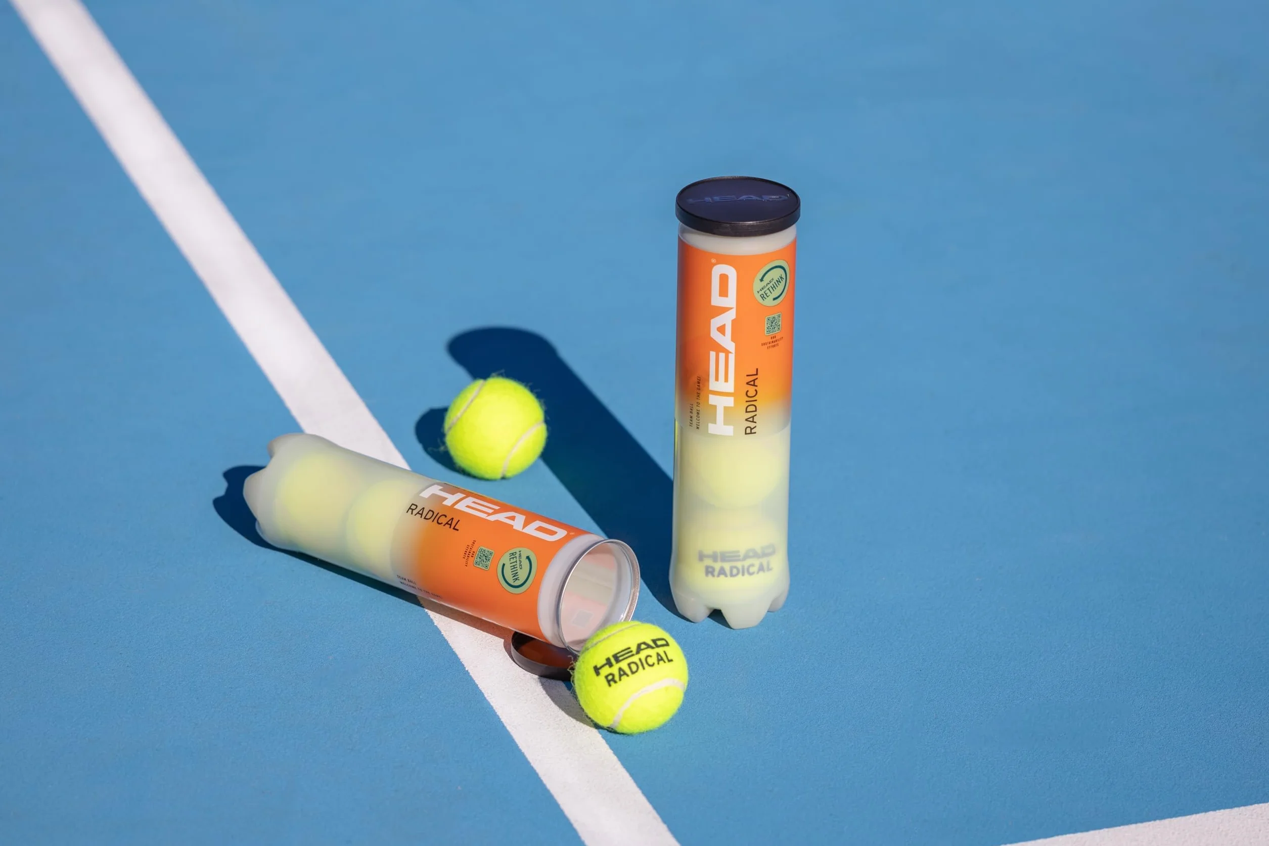 Head Radical Balles de Tennis Lot de 3 Boites de 4 Balles