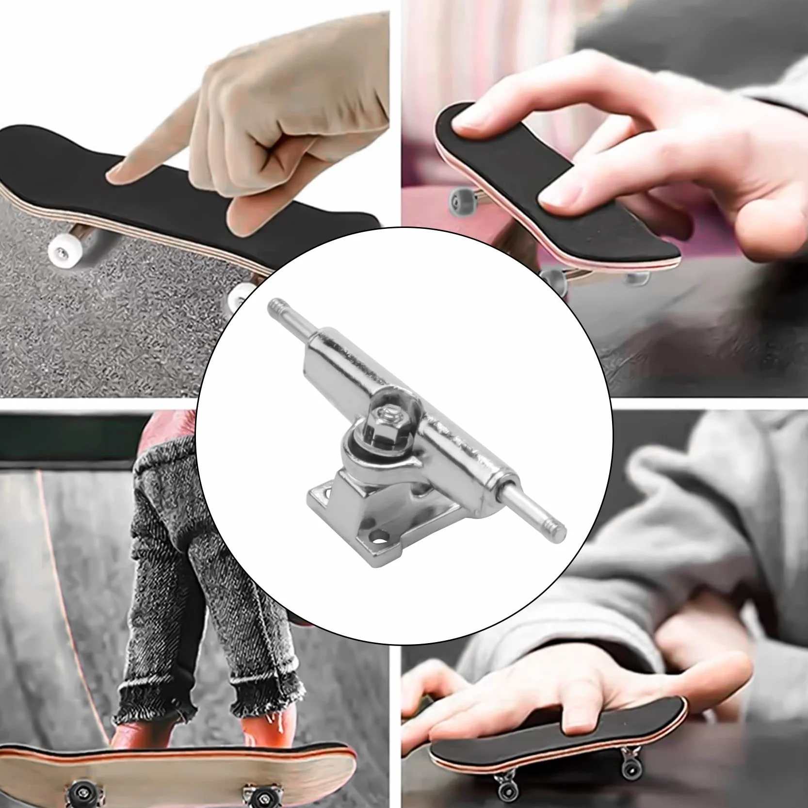 Fingerboard Trucks 29 mm Deck avec écrous clé tournevis pour Finger Skateboards
