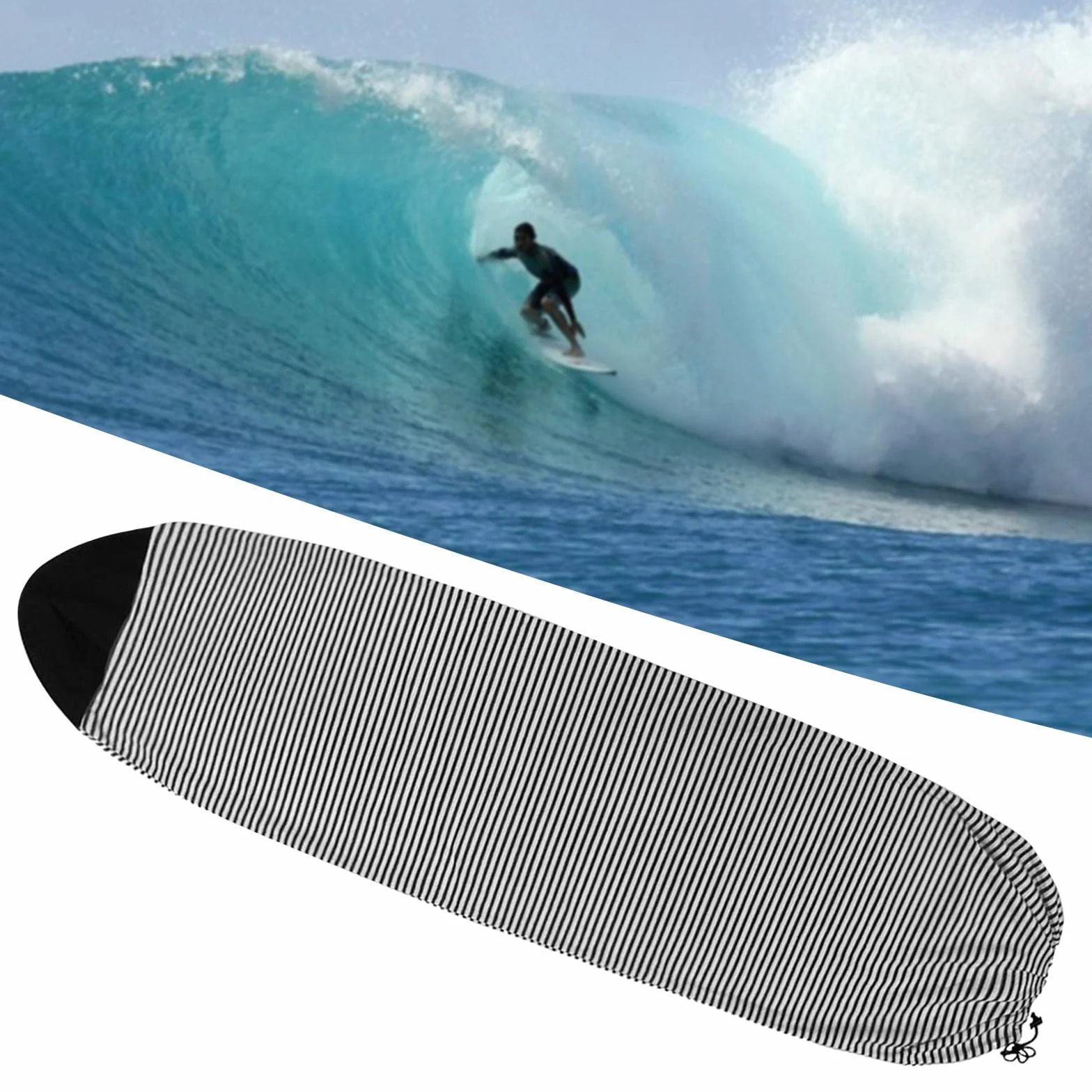 Surfboard Sock Cover Protection pour Shortboard F Fityle
