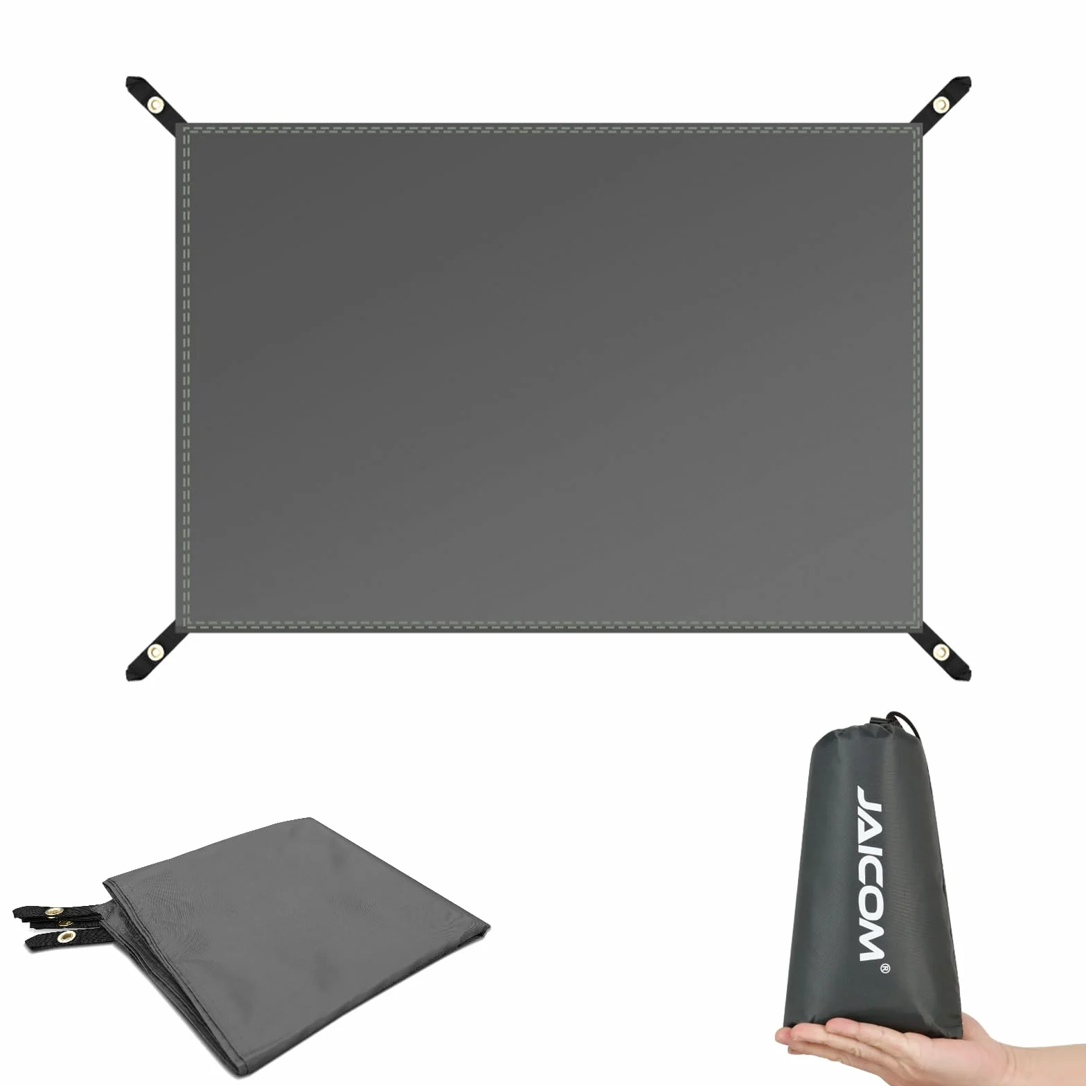 JAICOM Bâche de Tente Ultra Léger Imperméable 2 Personnes Camping Randonnée