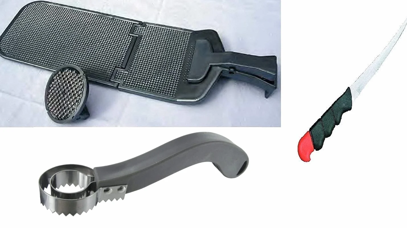Kit de préparation de poisson avec couteau à fileter et planche pliable Petri Heil
