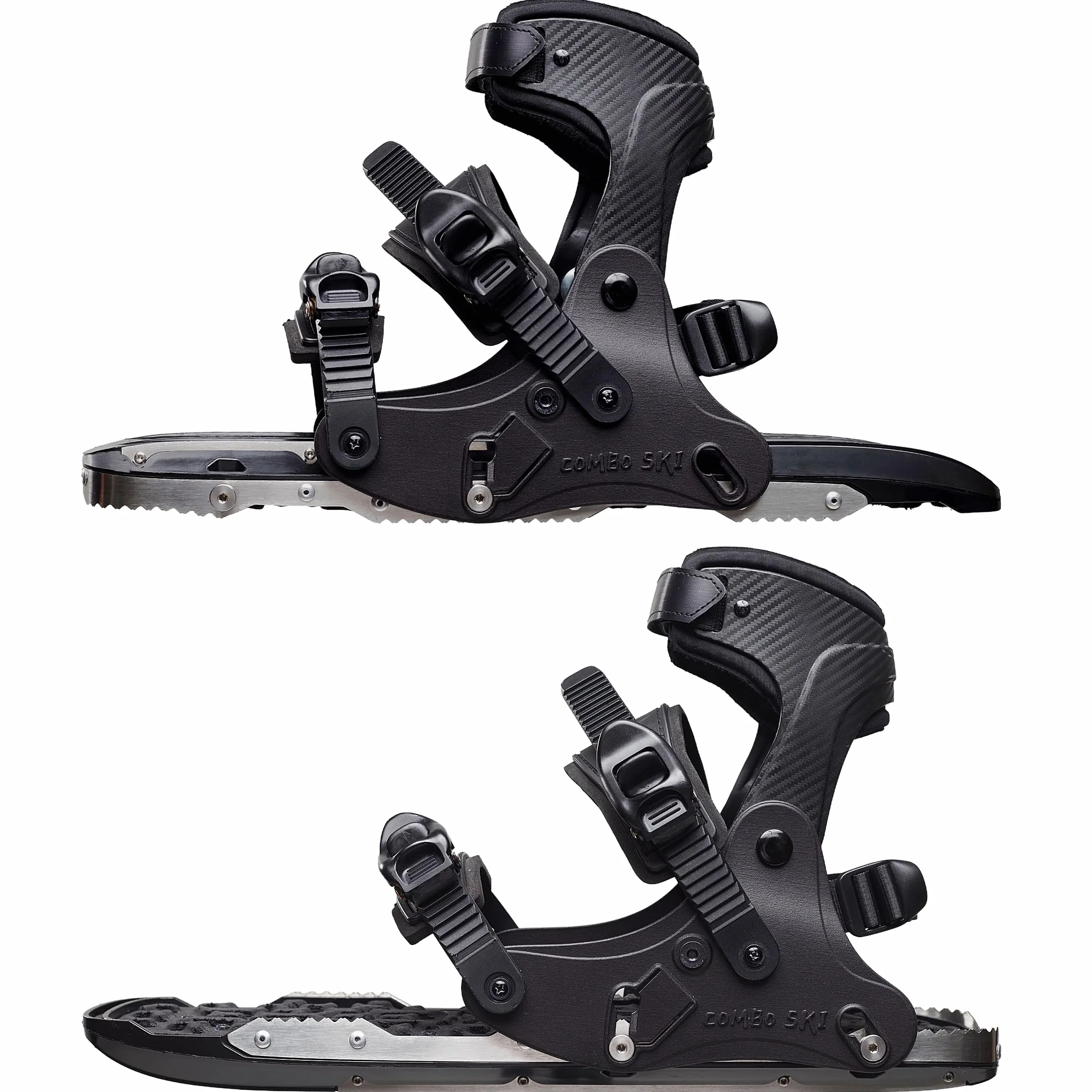Raquettes à neige 2 en 1 homme femme pointure 36-48 ski traçage escalade hiver