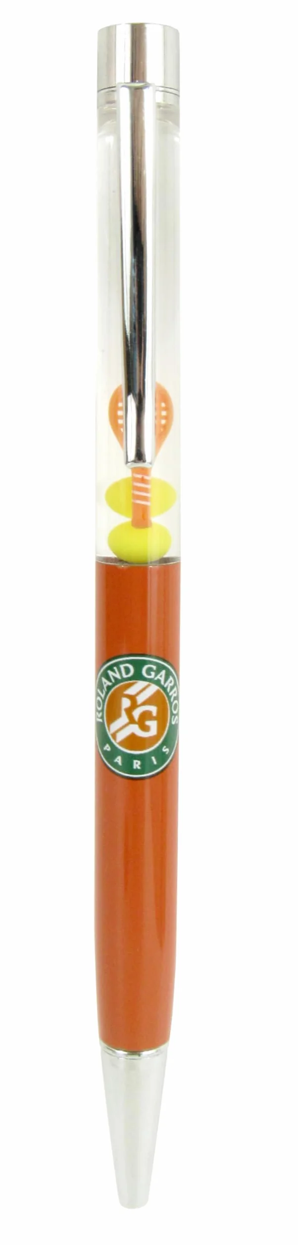 ROLAND GARROS Stylo bille rétractable Collection officielle Tennis