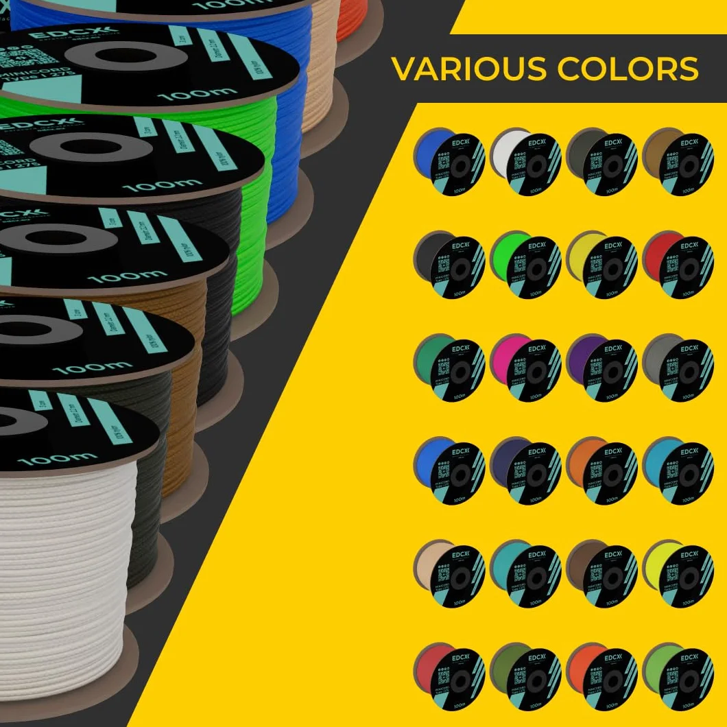Corde Nylon 2 mm 100% Nylon 3 brins 275 (50 et 100 m)