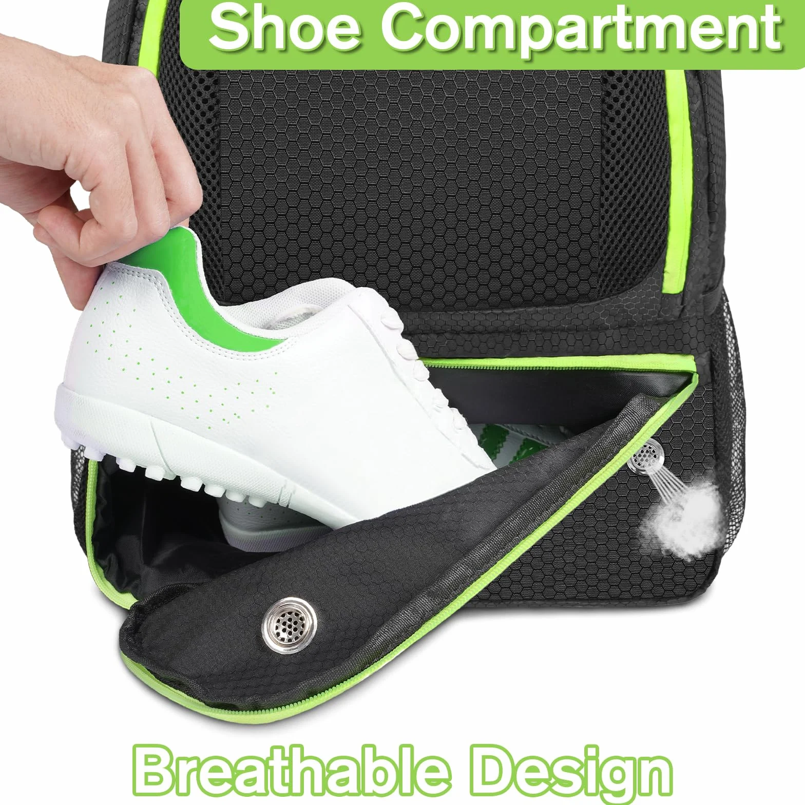 YOREPEK Sac à Dos de Football Étanche avec Compartiment Chaussures
