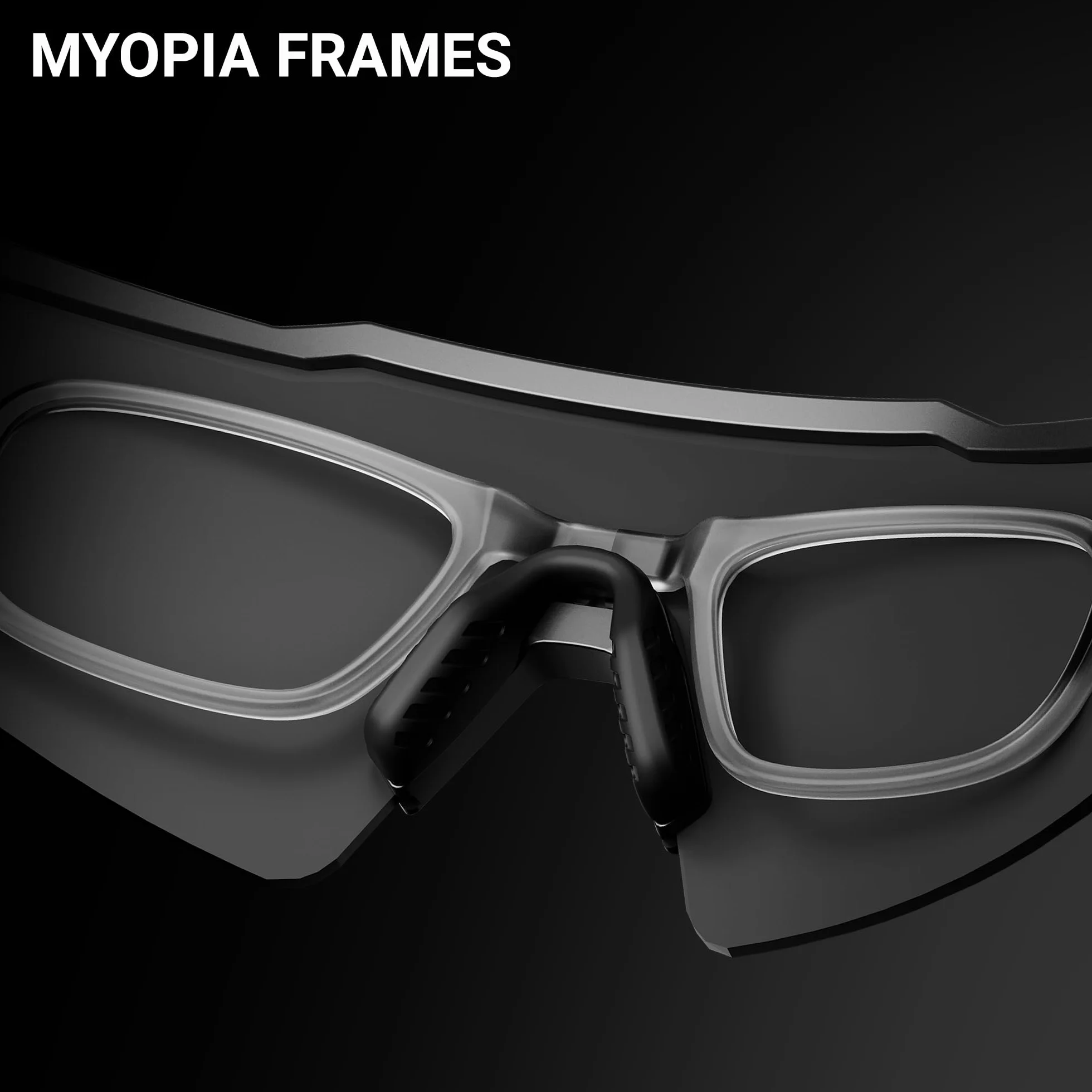 KAPVOE Lunette de Cyclisme Polarisées TR90 VTT K9023