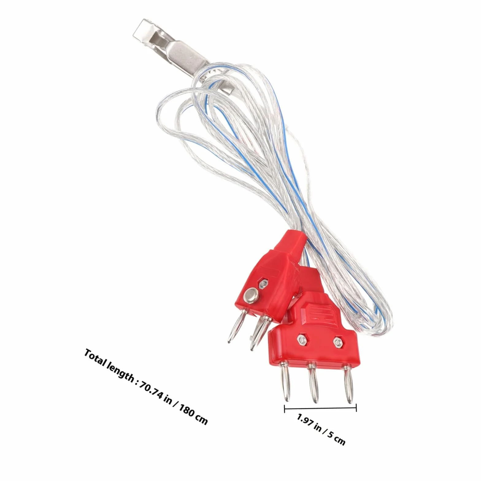 VICASKY Pince de Câble en Acier Inoxydable pour Équipement d'Escrime Rouge
