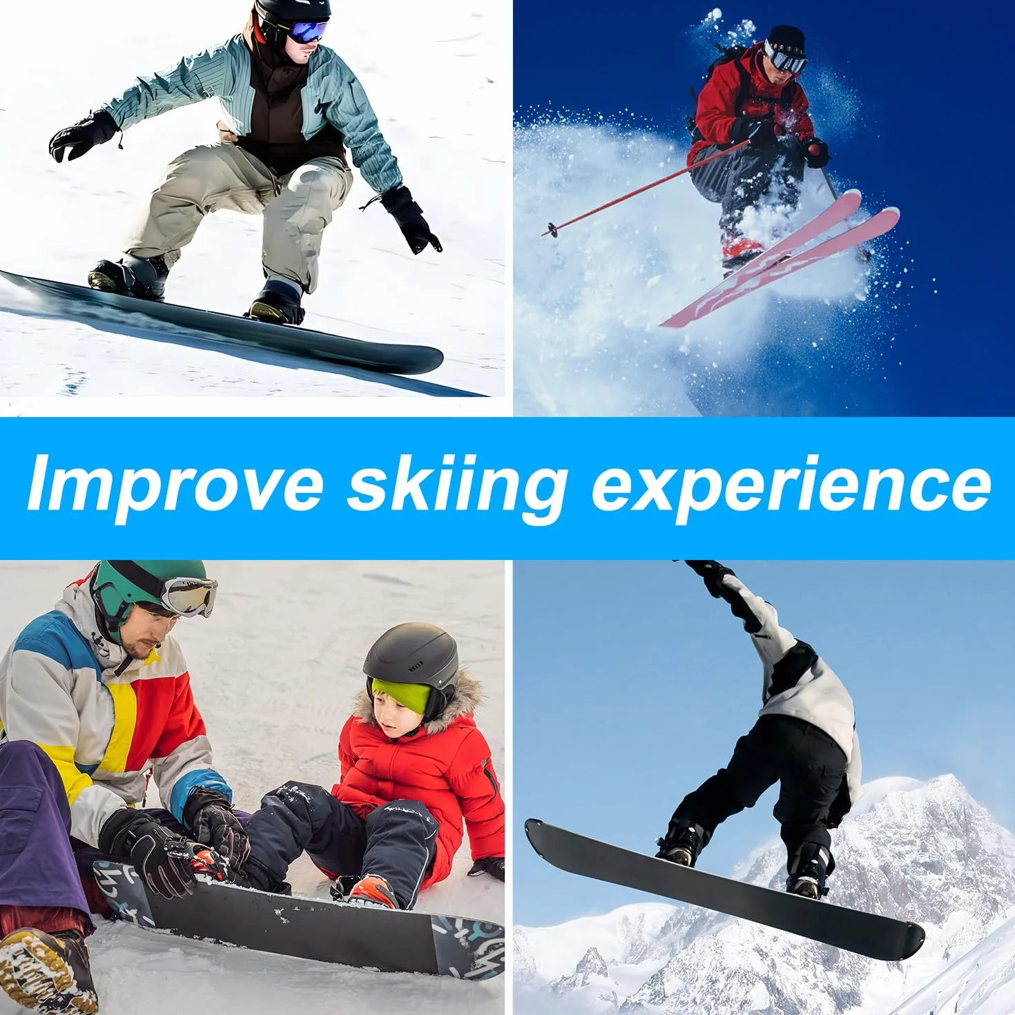 PEUTIER Grattoir à Cire de Ski 23x5,7cm Snowboard Dissolvant Nettoyant Outil