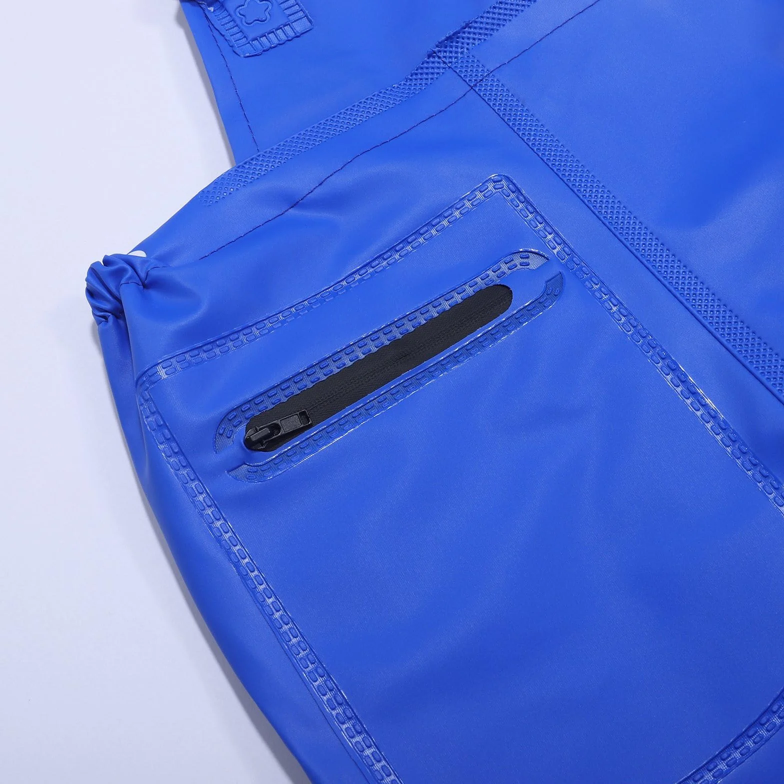 Cuissardes imperméables enfants avec bandoulière réglable – Pantalon pêche caoutchouc antidérapant garçons filles