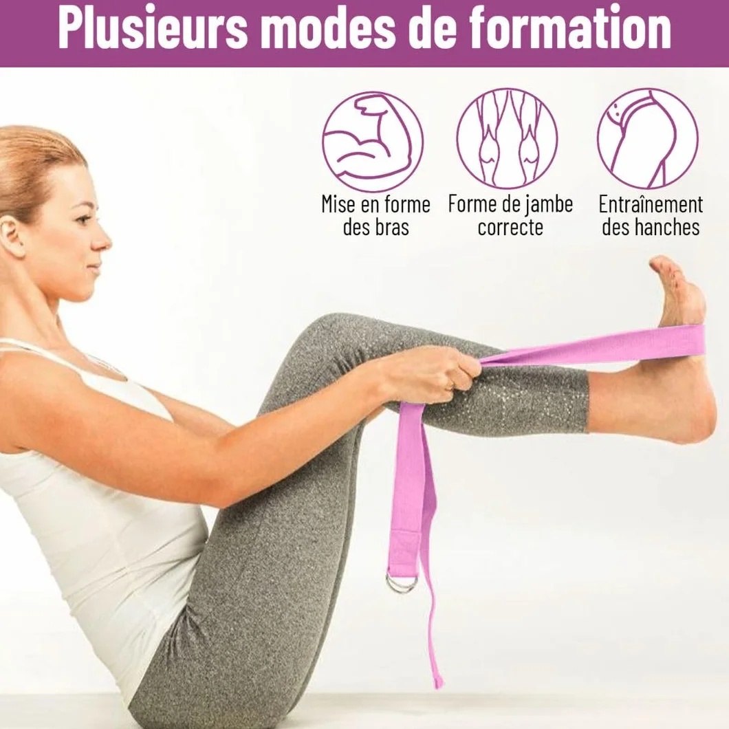 Kit Pilates Maison 8pcs, Anneau de Pilates, Ballon de Yoga, Bandes de Résistance, Sangle, Accessoires Pilates