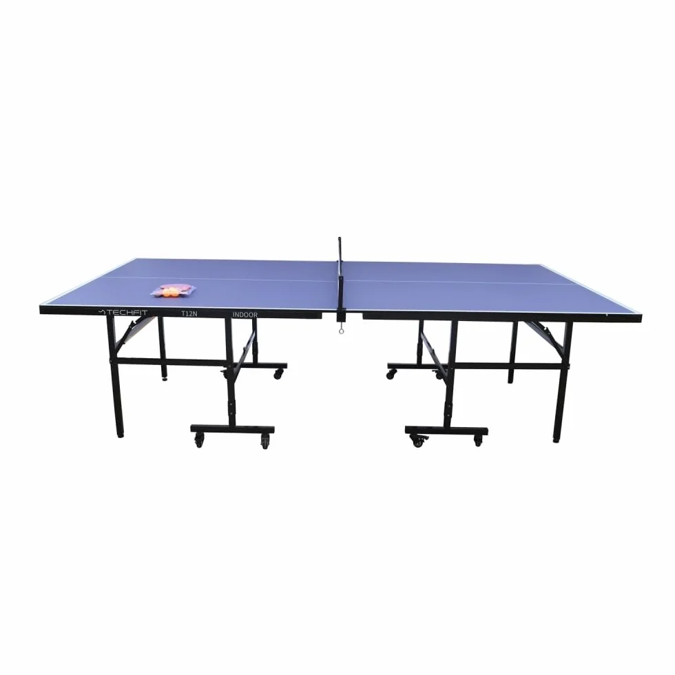 Profesjonalny Stół do Ping-Ponga Techfit Pliant 274x152.5x76cm z Ramą Metalową i Siatką 180cm