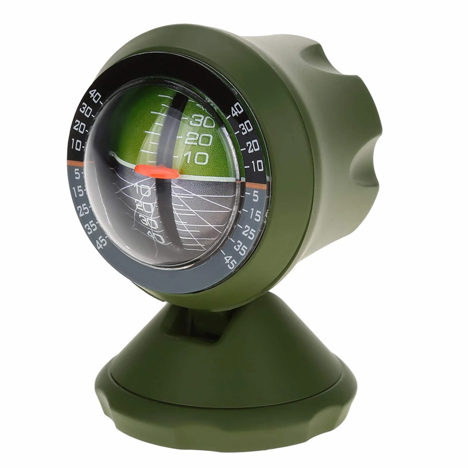 Tbest Inclinomètre de Voiture, équipement de Mesure d'angle Multifonction extérieur
