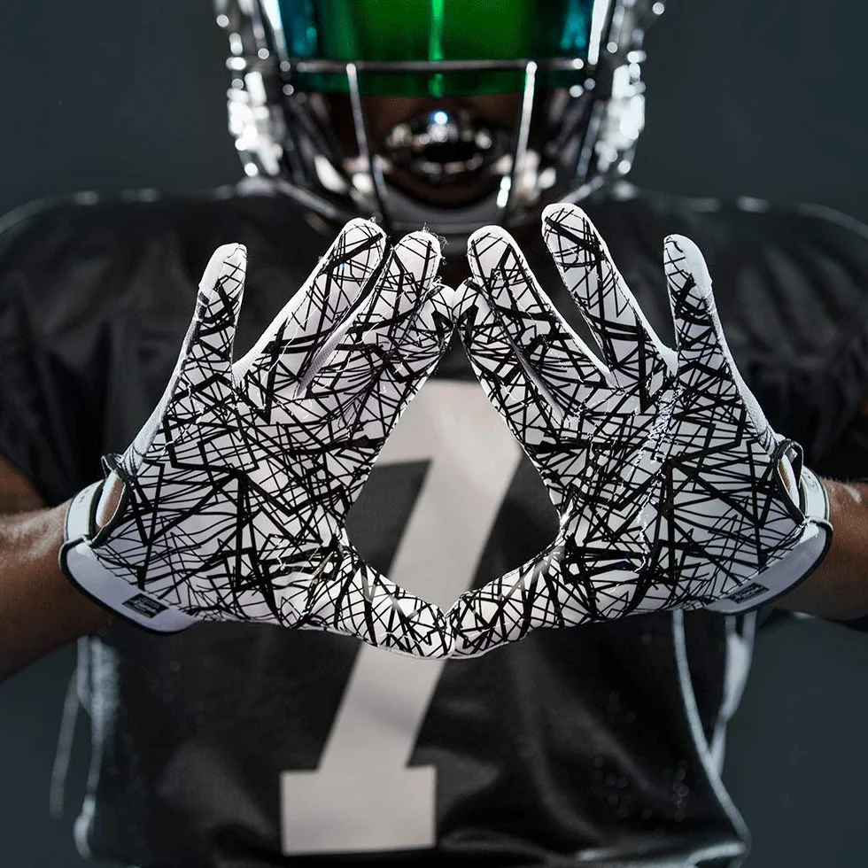 Gants de Football en Silicone pour Enfants et Adultes