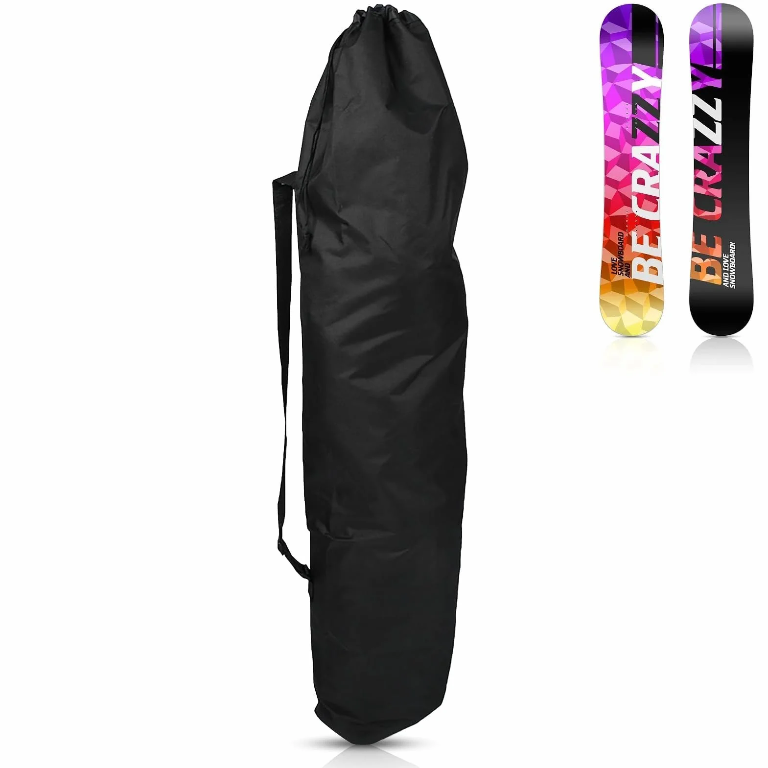 Cyrank Sac à Longboard et Skateboard - Housse de Protection Oxford 120 x 30 x 15 cm