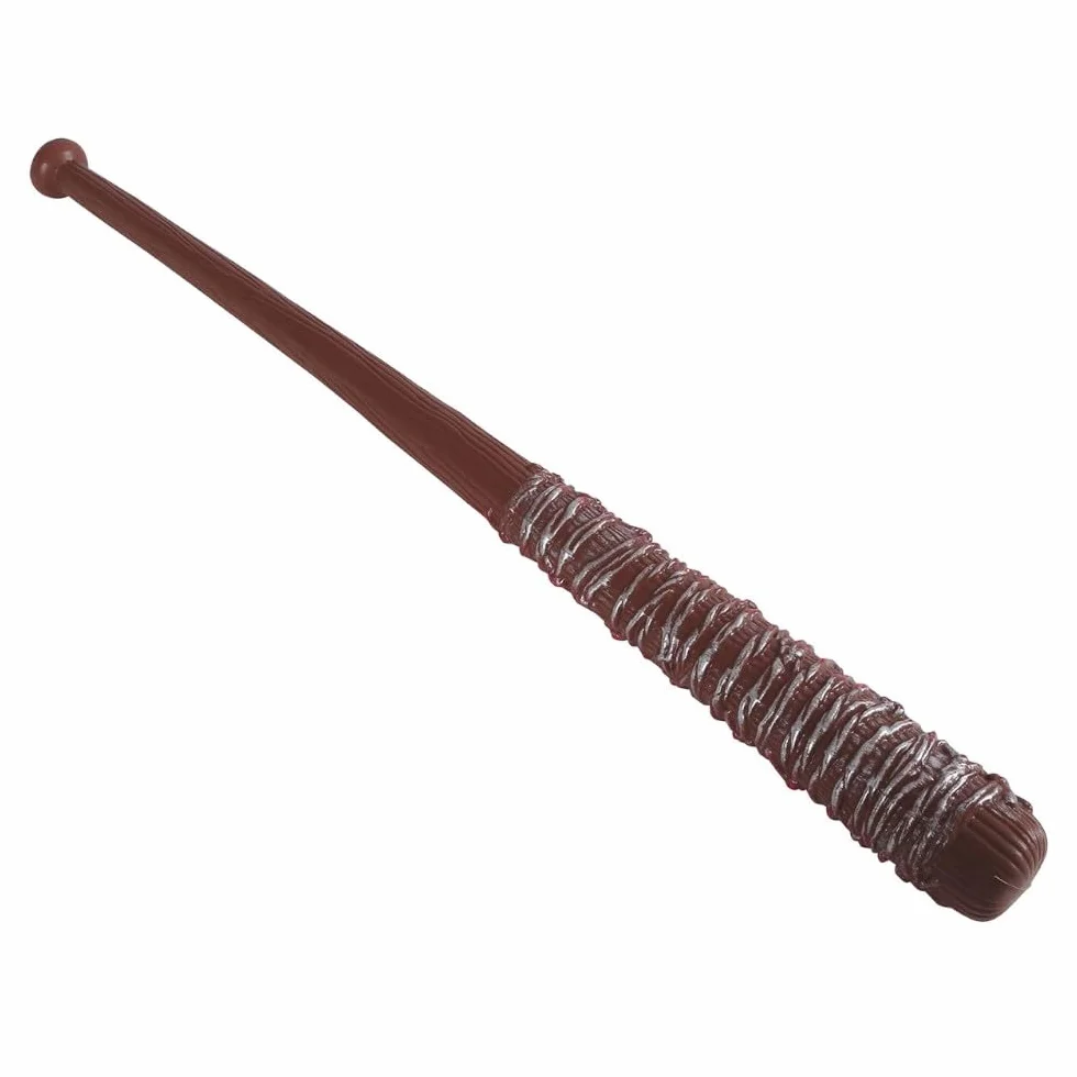 Batte de Baseball Fiestas Guirca Fil de Fer barbelé Negan The Walking Dead 73 cm