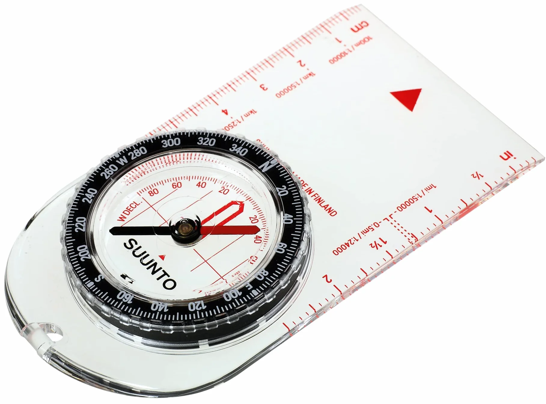 Boussole de Randonnée SUUNTO A-10, Navigation Professionnelle, étanche, Déclinaison Réglable