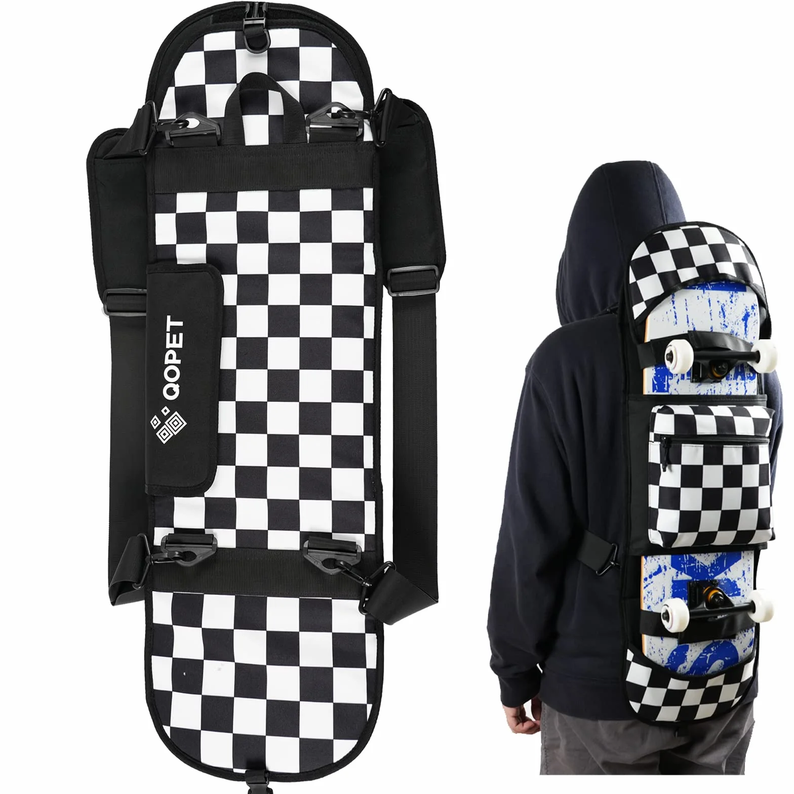 Sac à Dos Oxford 900D Étanche Pliable pour Skateboard Électrique