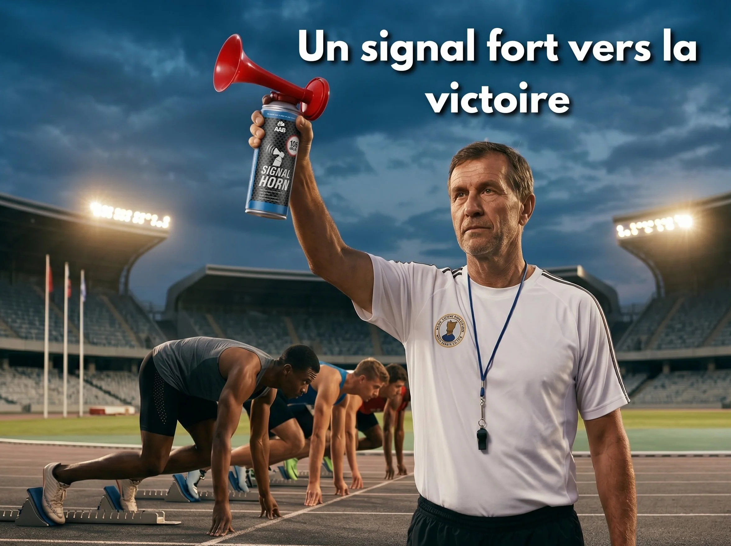 AABCOOLING Signal Horn 106 DB(A) Klaxon à Air Comprimé pour Supporters