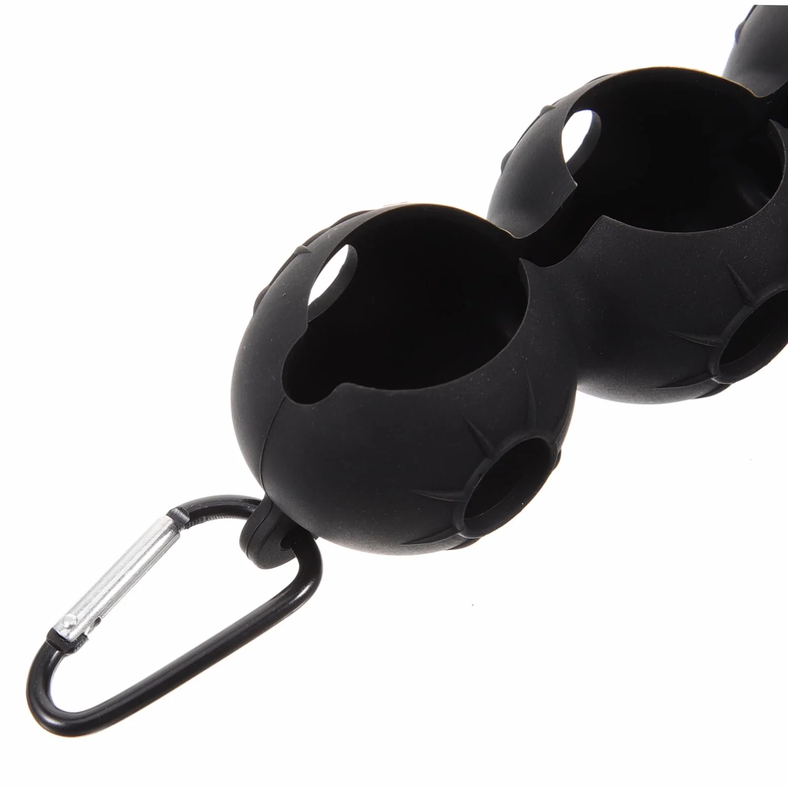 Porte-balles de Golf en Silicone Noir Élastique Résistant Hommes