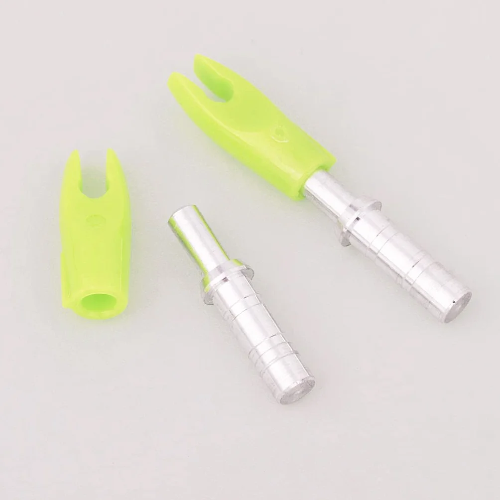 Sharplace 12 Encoches en Plastique pour Arbre de Flèche ID 4.2mm