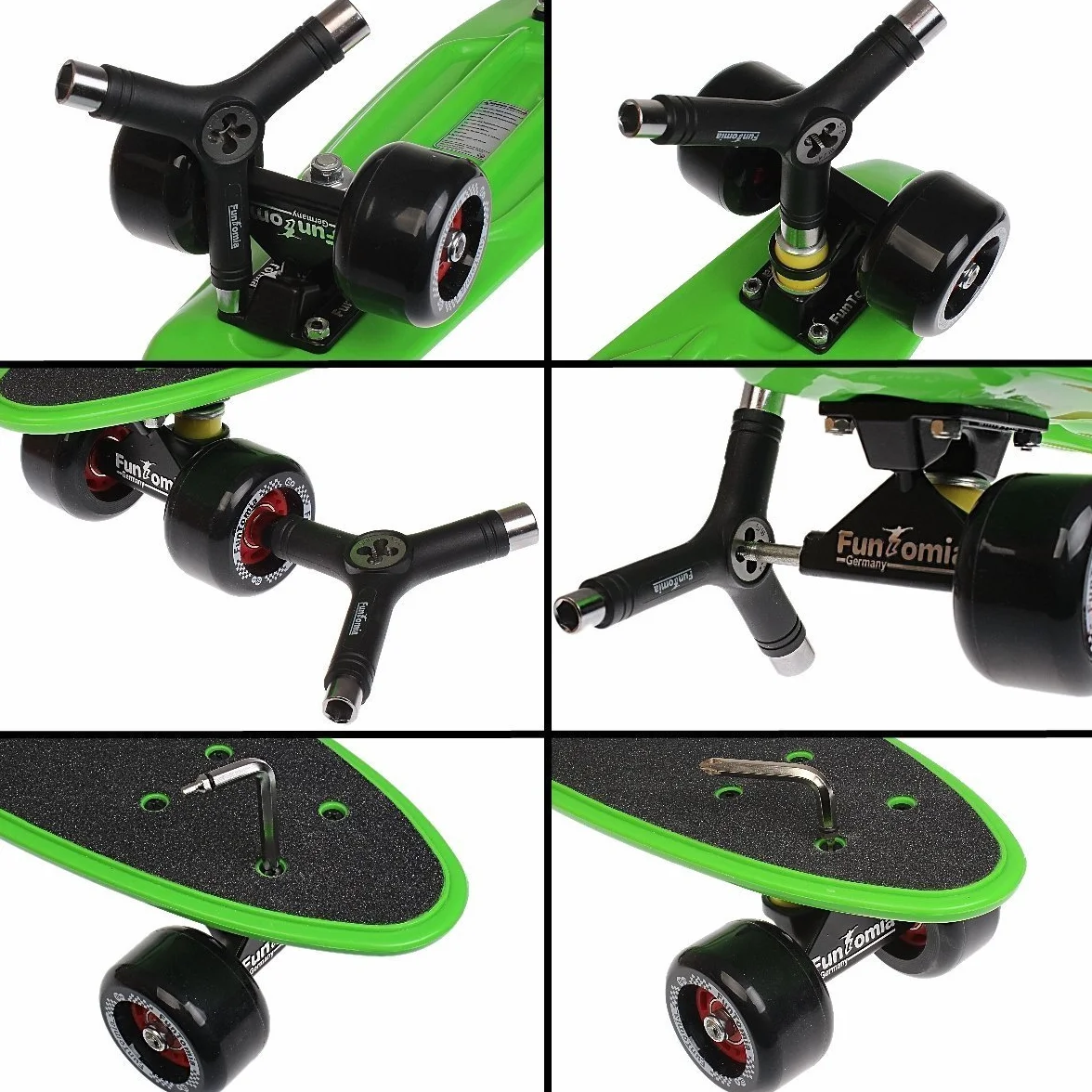 FunTomia Outil en T ou en Y pour skateboard longboard
