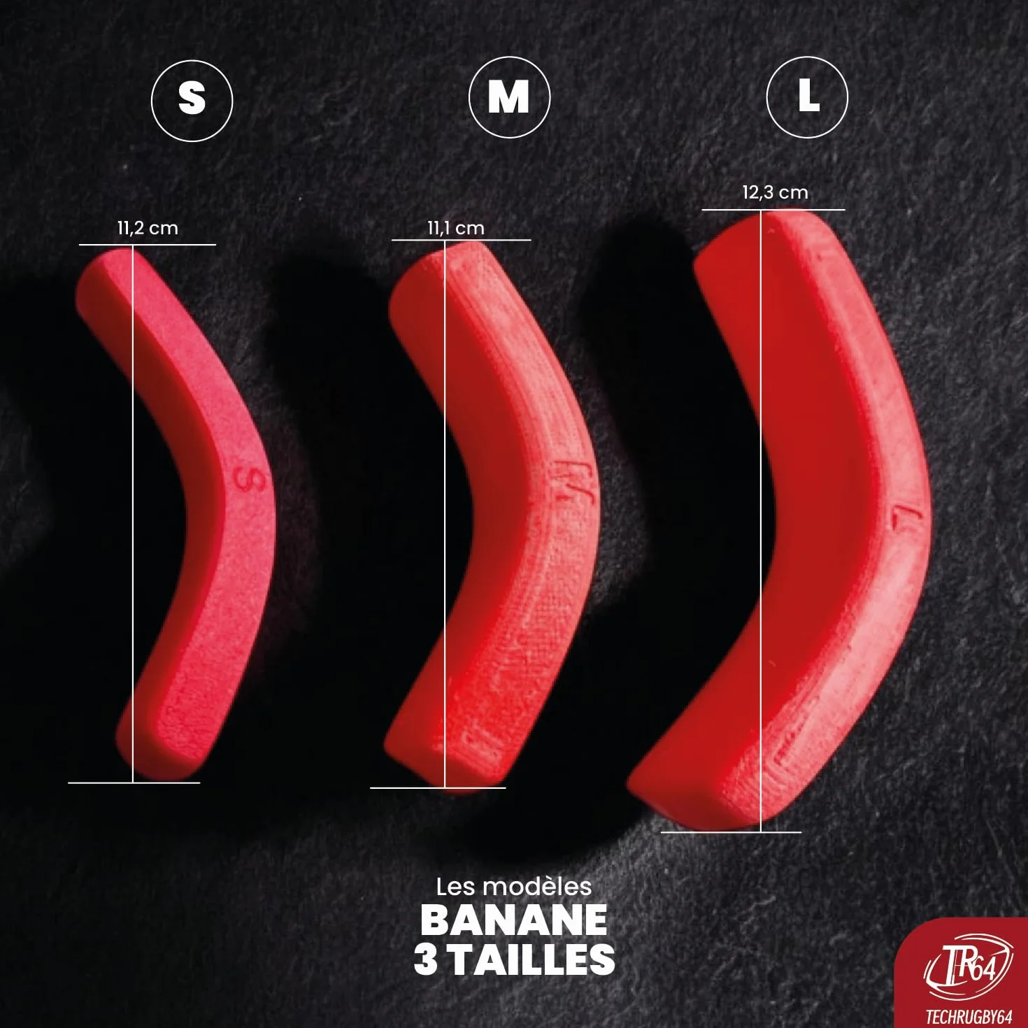 Support de Touche Rugby Banane S – Cales de Lift pour Sauteur – Fabriqué en France – Paire