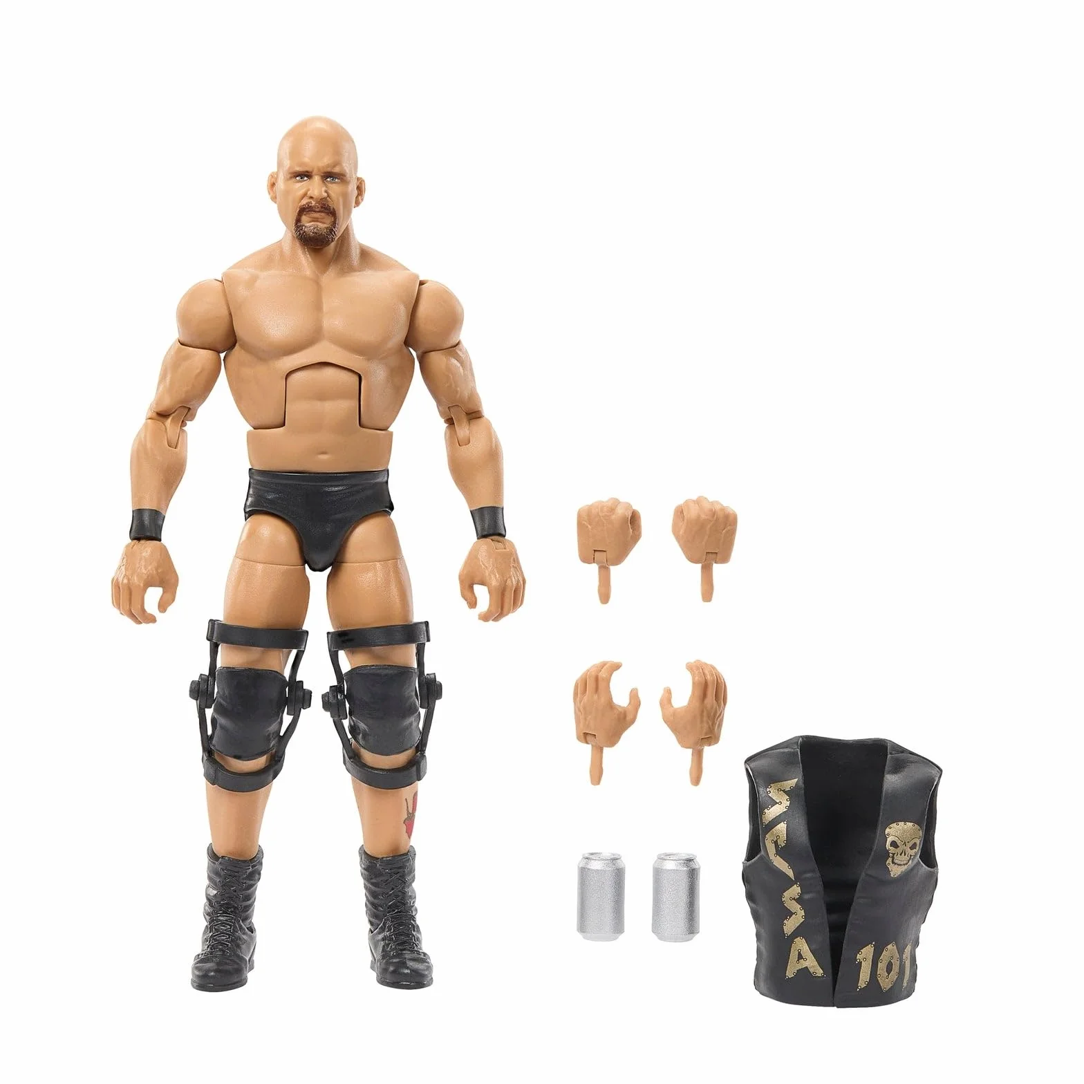 WWE Stone Cold Steve Austin Elite Greatest Hits 8 Figurine de lutte