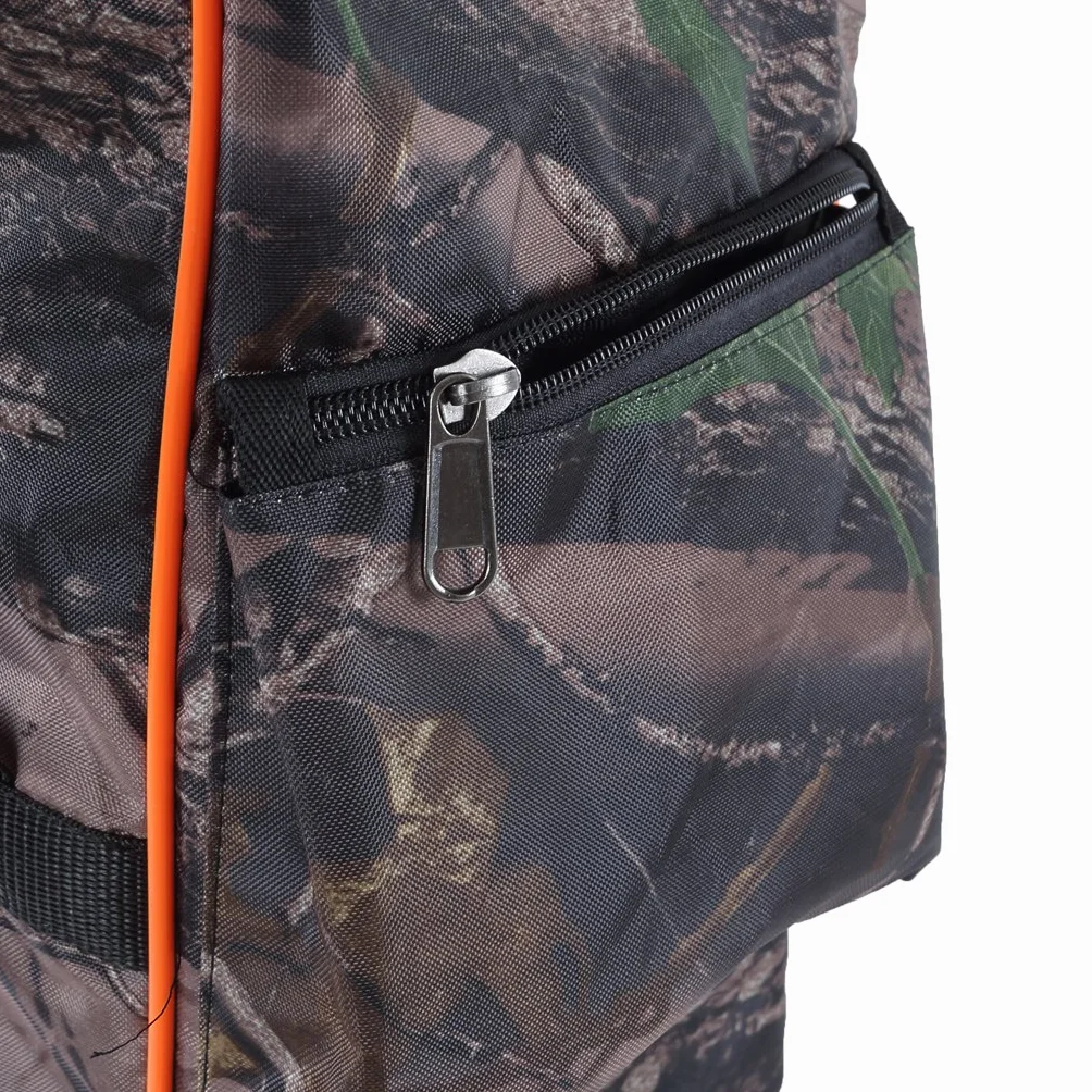 Sac de Rangement en Toile pour Flèches, Chasse à l'Arc, Camouflage Noir DETECH
