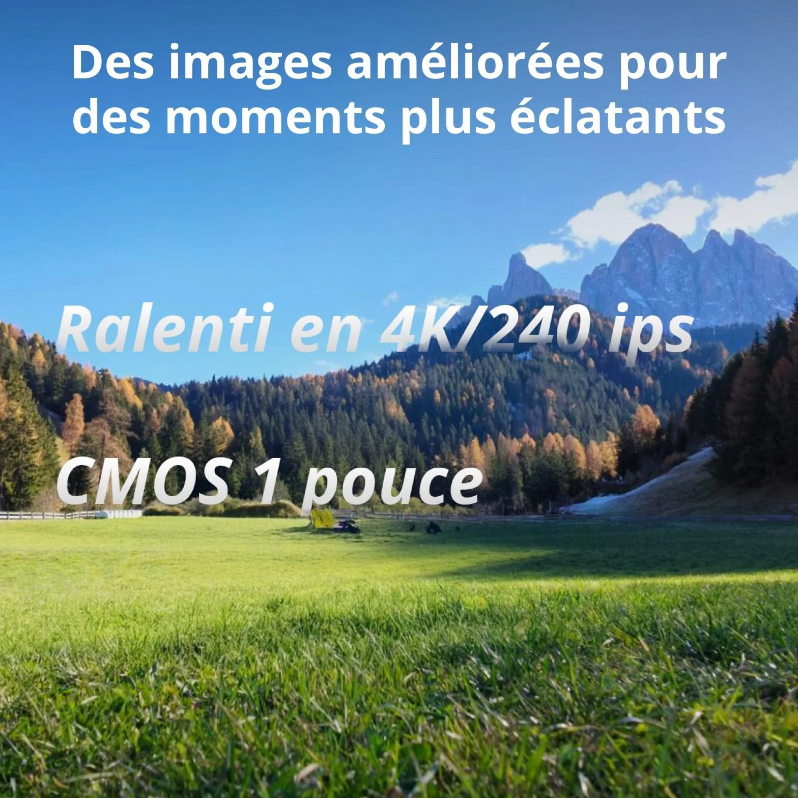 Bundle DJI Osmo Pocket 4, caméra vlog de poche avec nacelle, capteur CMOS 1 pouce, 4K/240 IPS, stabilisation 3 axes, stockage 107 Go