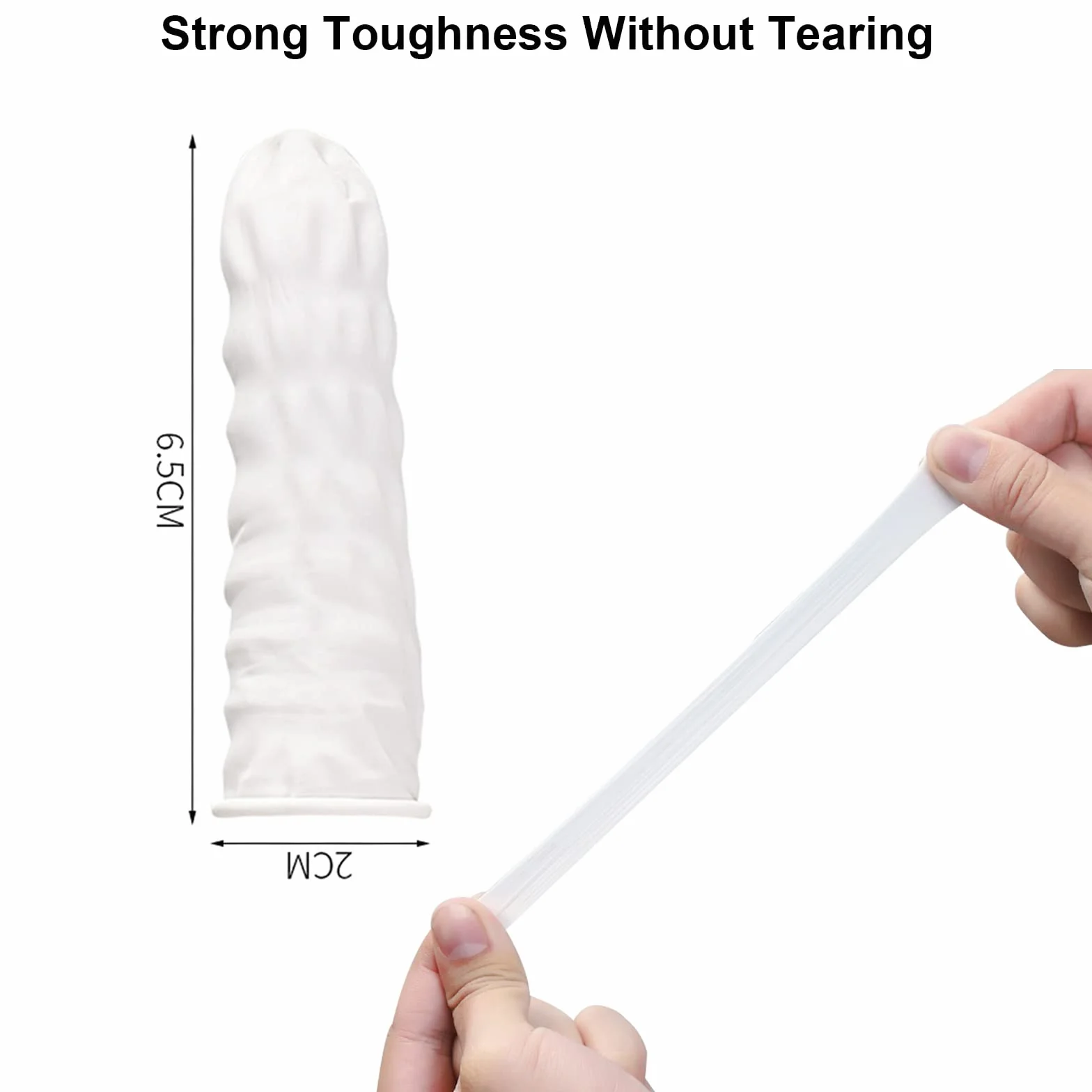 Doigtiers Latex Silicone Caoutchouc Anti-Statique Protection Doigts 100 PCS