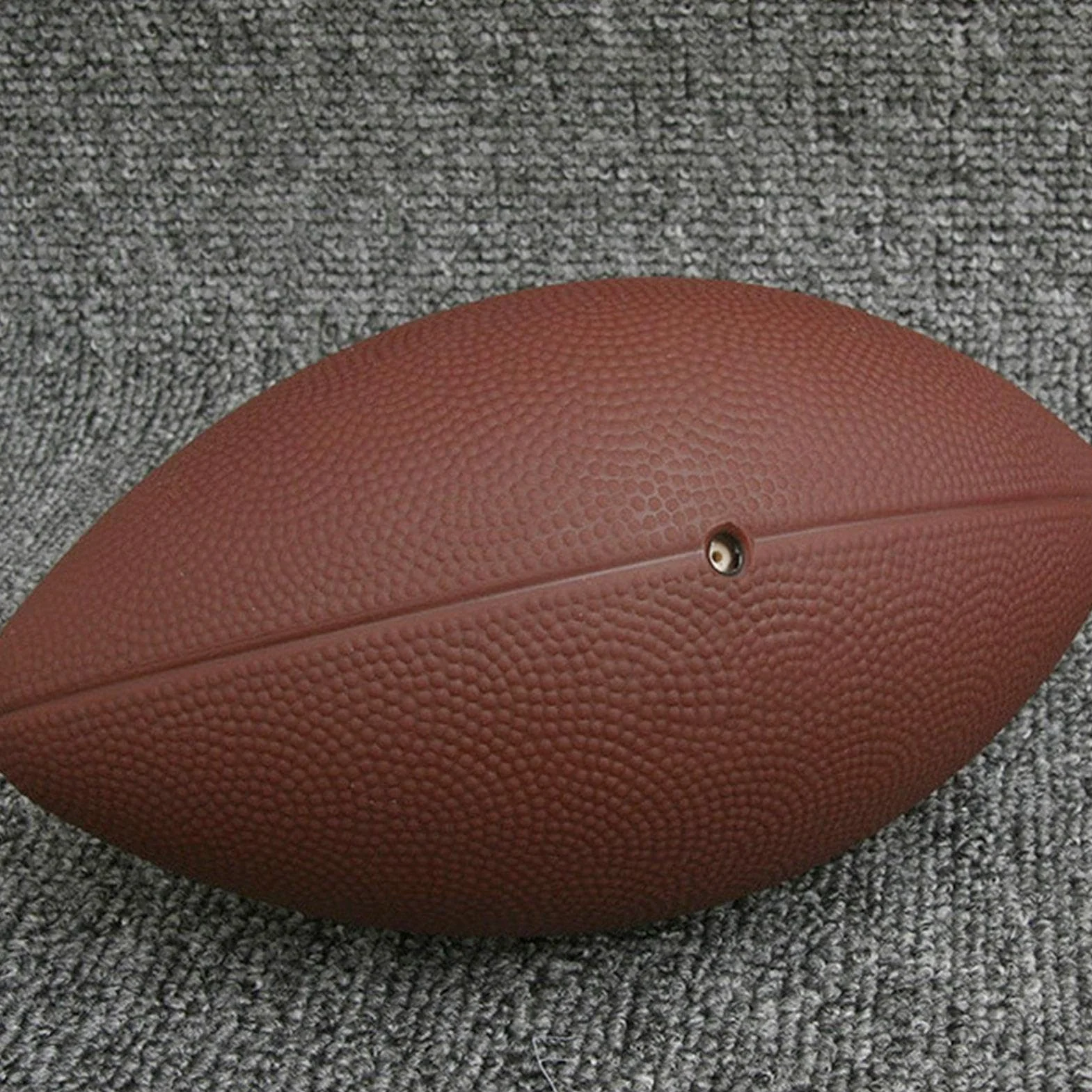 Ballon de football américain Wilson antidérapant en cuir synthétique PVC pour extérieur junior