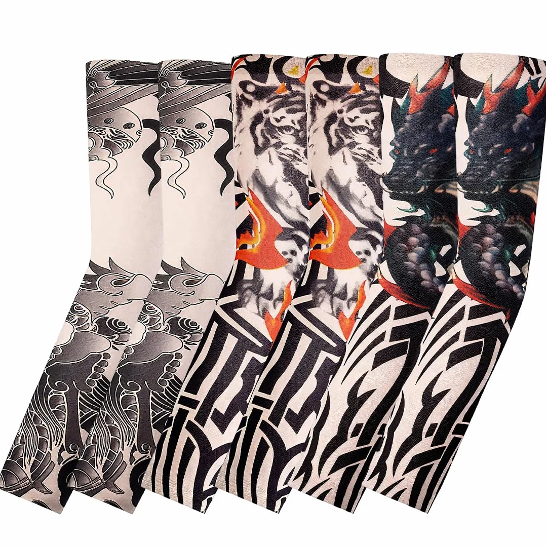 Black Myth: Goku Gaming Arm Protectors 6-Piece UV Sun Protection