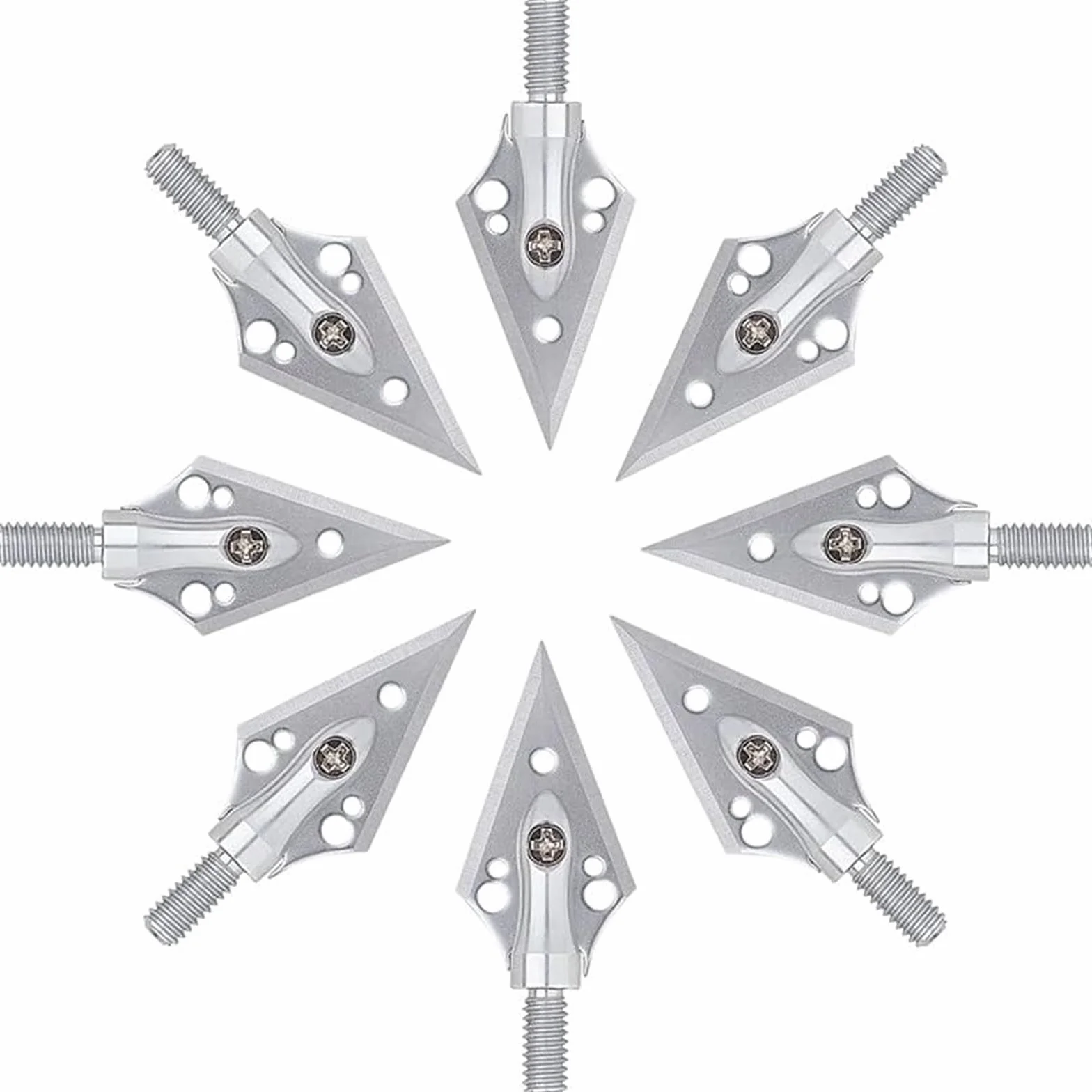 Flèches d'arbalète en Aluminium 6,3 Pouces Paquet de 24 pour Tir à la Cible et Chasse
