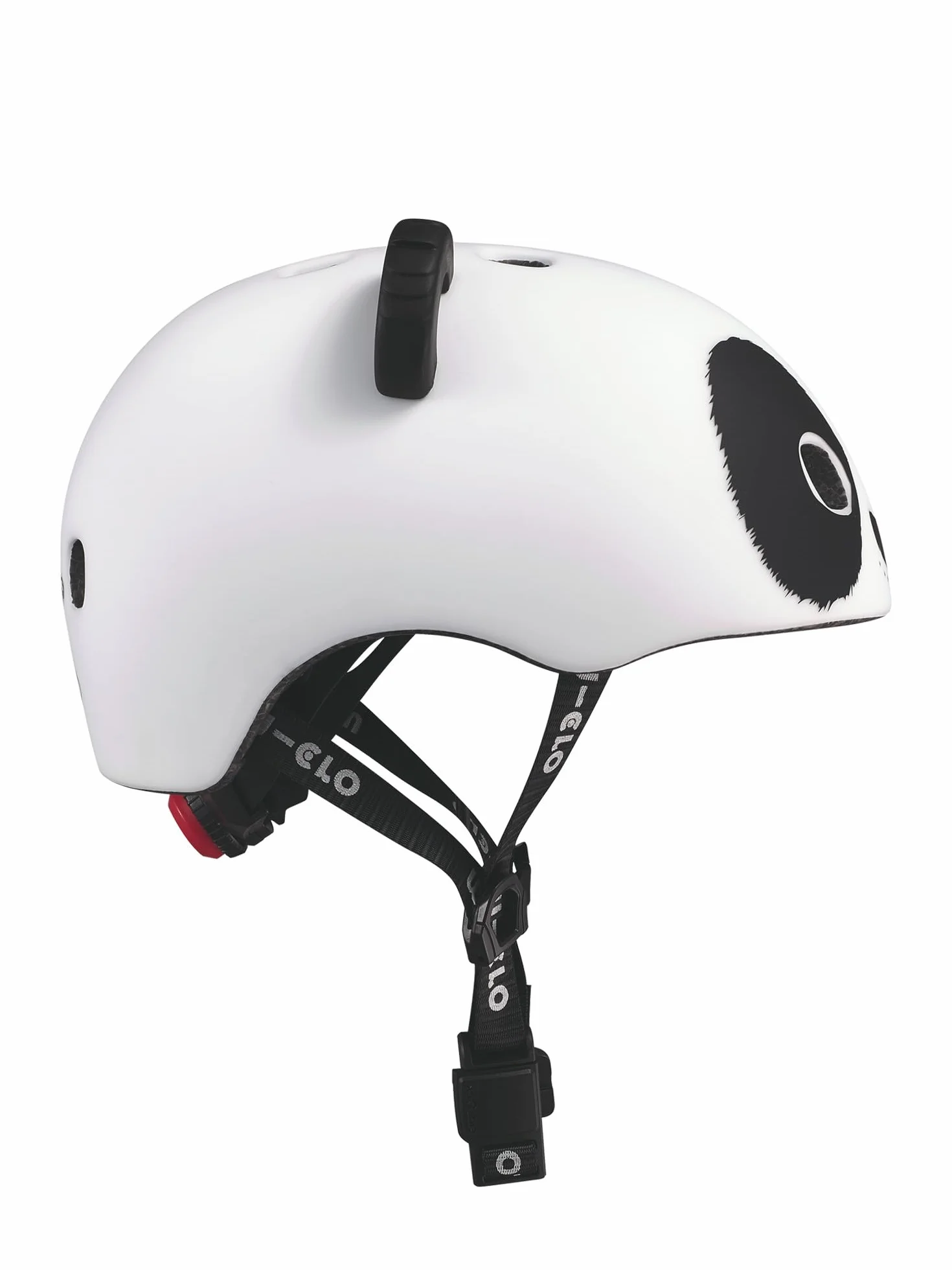 Casque Panda 3D Enfants Finition Mate Boucle Magnétique Lumière LED Intégrée Taille XS 2-5 Ans