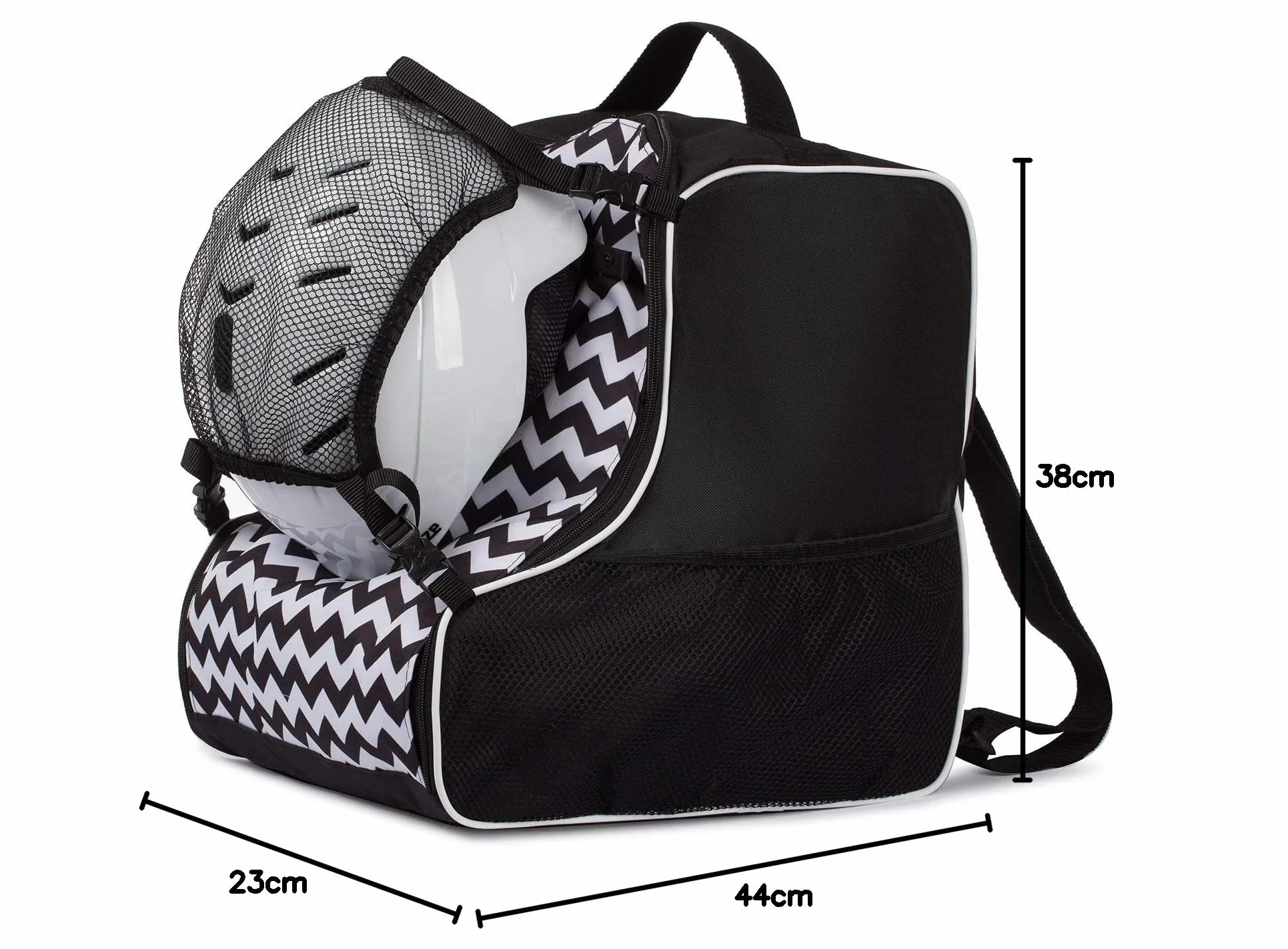 Sac de Transport Ski Ferocity Ensemble Compartiment Bâtons Casque Poche Filet Amovible