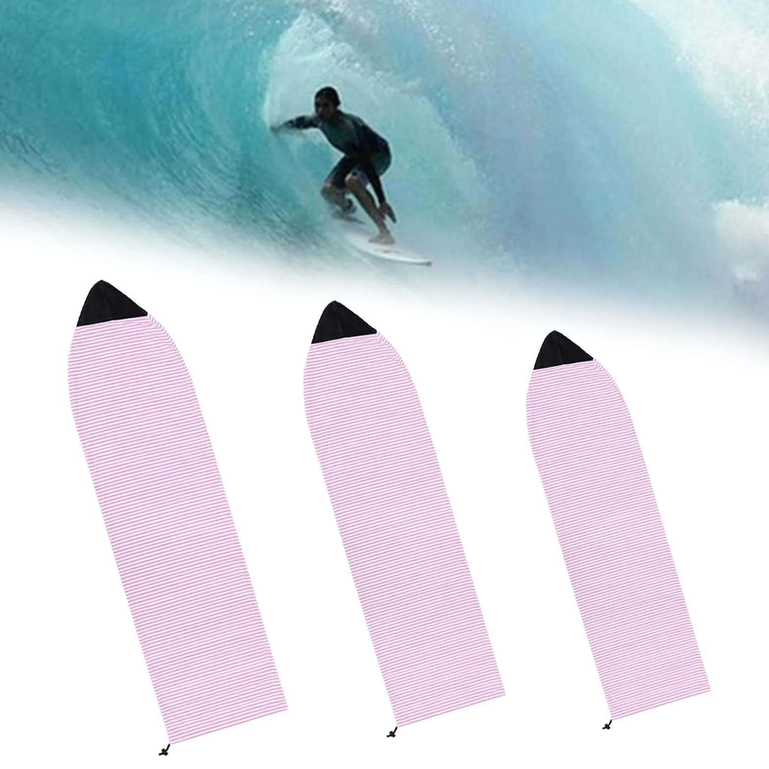 Housse de protection extensible pour planche de surf, longboard, paddle