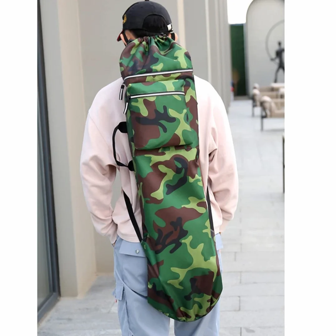 Sac à bascule double pour skateboard surf longboard portable