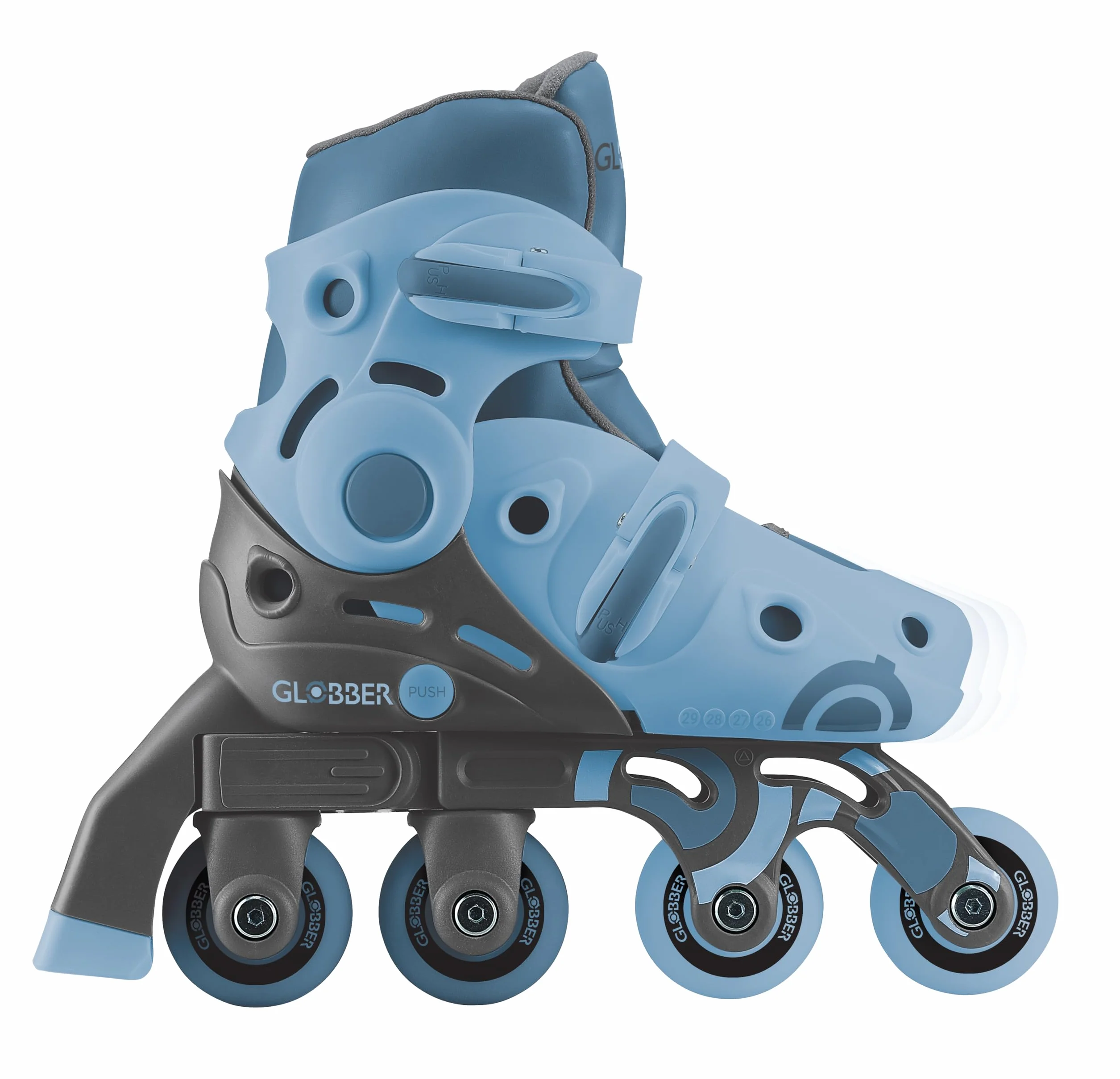 Globber Rollers évolutifs 2-en-1 Taille S-M 30-33