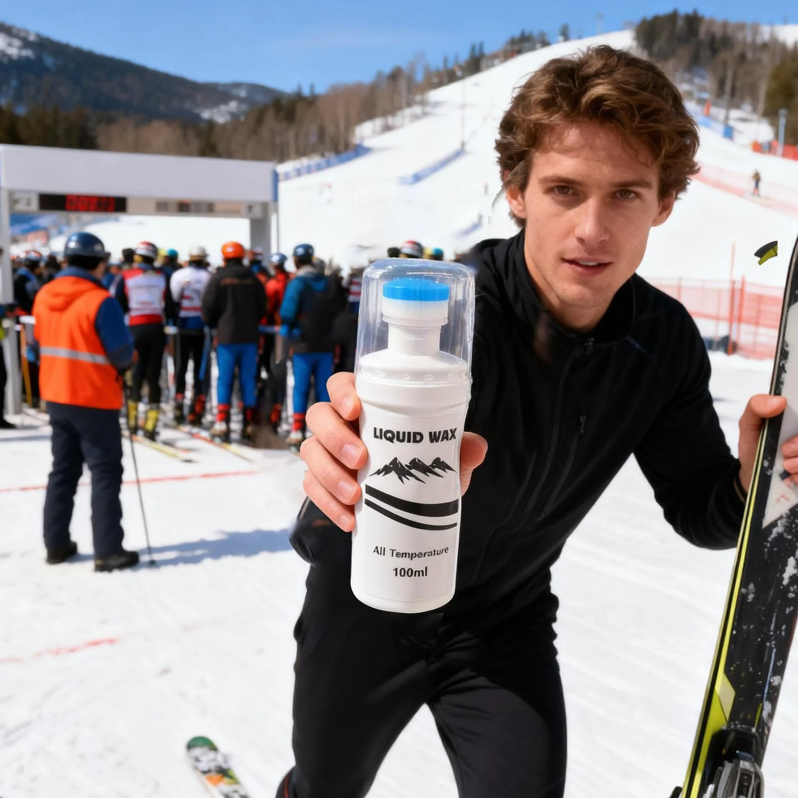 Lubrifiant Pour Ski Fart De Ski 100 Ml - Accessoire De Sports D'hiver Pour Glisse Sans Effort