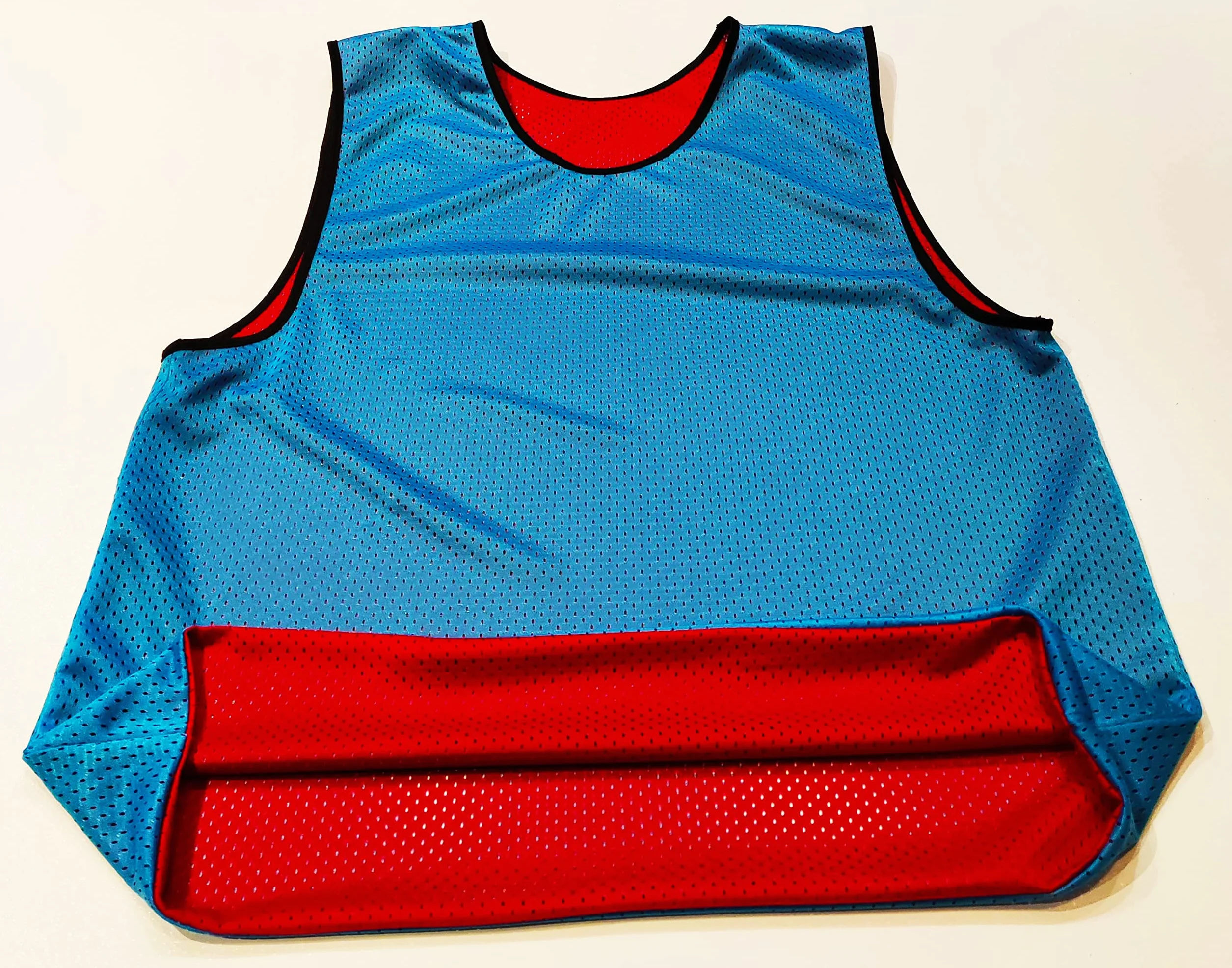 Maillots réversible de Football Gilets Double Face Chasubles pour Enfants Juniors Adultes Dossard Hommes Femmes