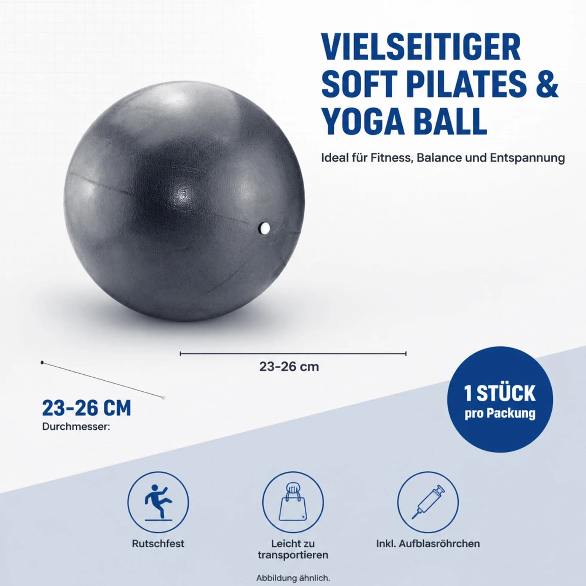 Ballon de Pilates et de Yoga Souple ATC Handels GmbH