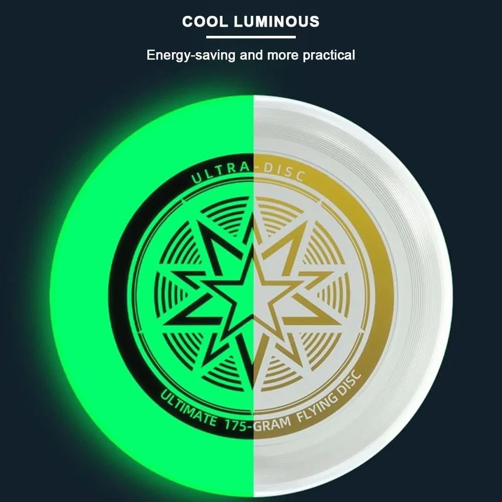 Frisbee de compétition Ultimate, disque de lancer professionnel rotatif