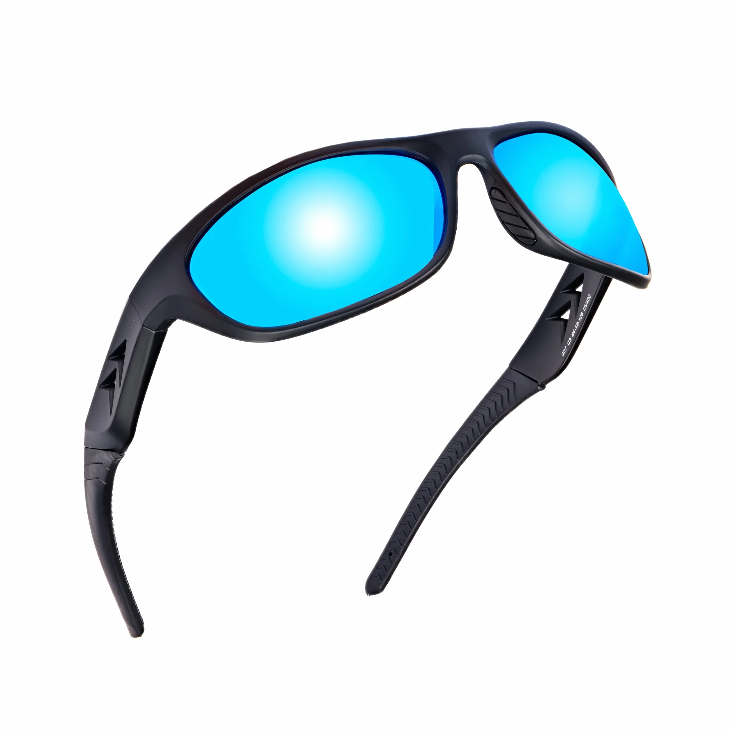 ZILLERATE Lunettes de Soleil Sport Polarisées Homme Femme Protection UV400 TR90