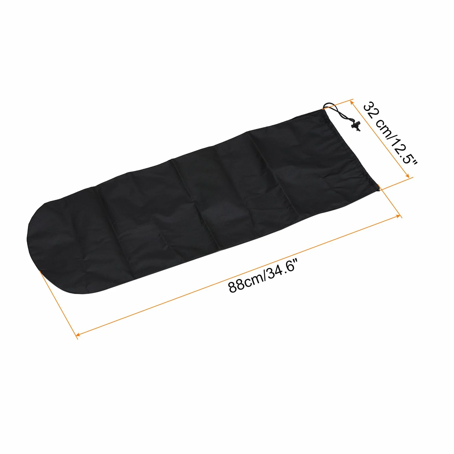PATIKIL 34.6"x12.5" Skateboard Sac à Dos Imperméable Portable avec Sangle Épaule