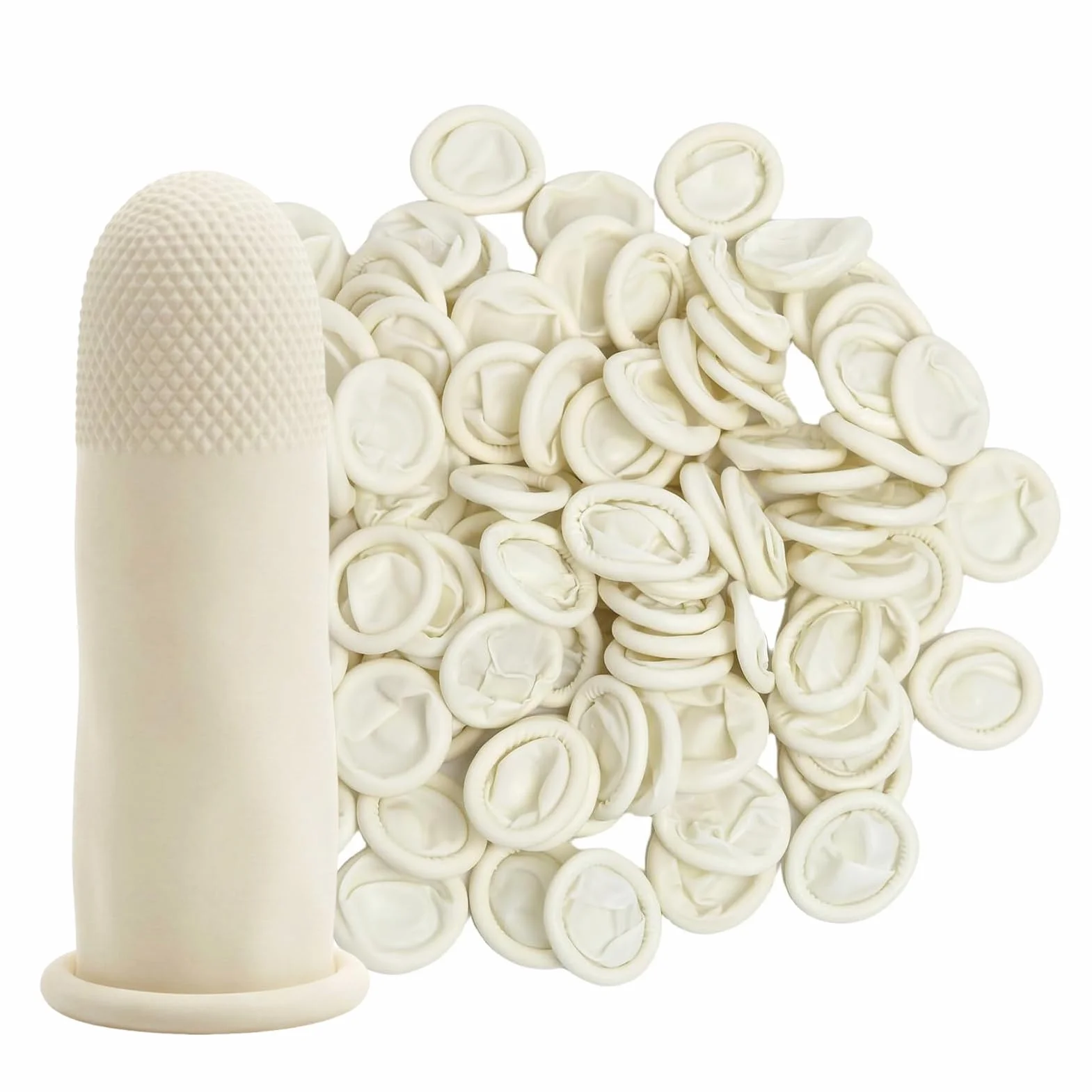 Doigtier Medical Silicone 100 pièces Protection Doigt Blessé Nail Art Loisirs Créatifs