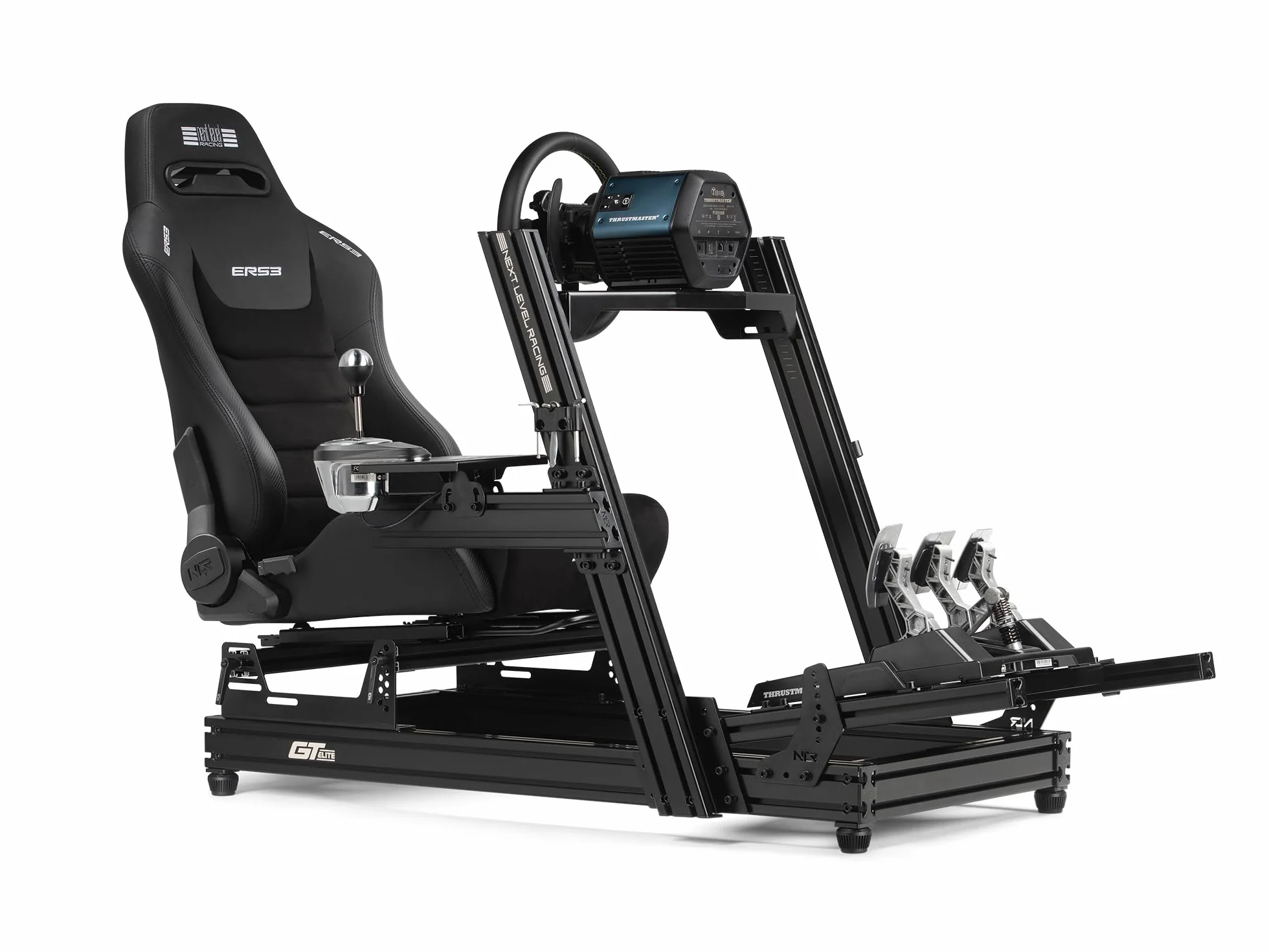 Next Level Racing ERS3 Elite Reclining Seat PU Leather Suede Edition NLR-E051