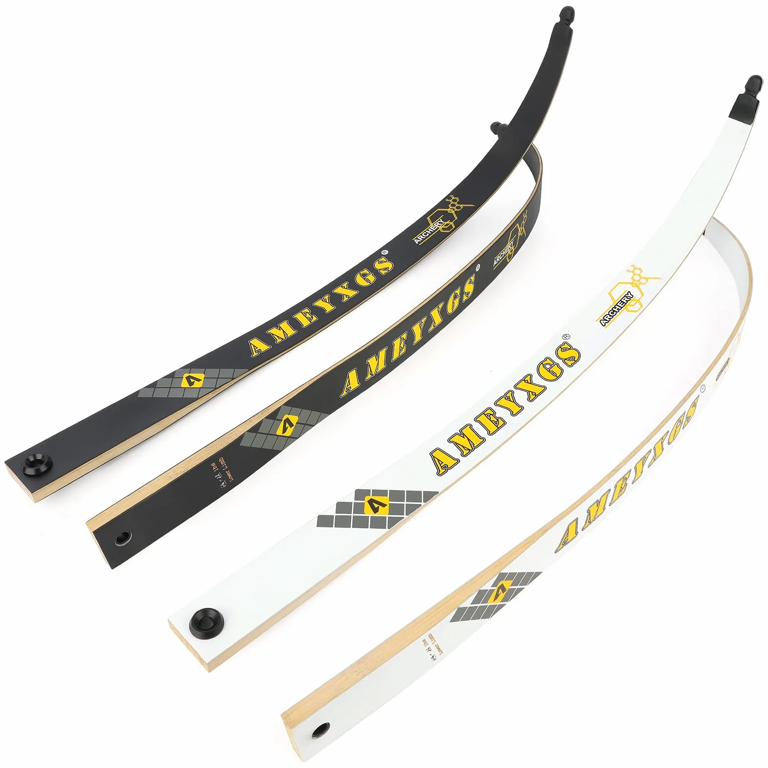 Arc Classique de tir à l'arc 66" 68" 70" 14-40 lbs droitier chasse compétition