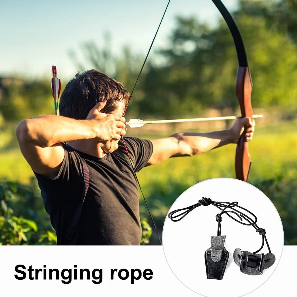 Corde de serrage en nylon épais DONGKER pour arc long et arc en cuir