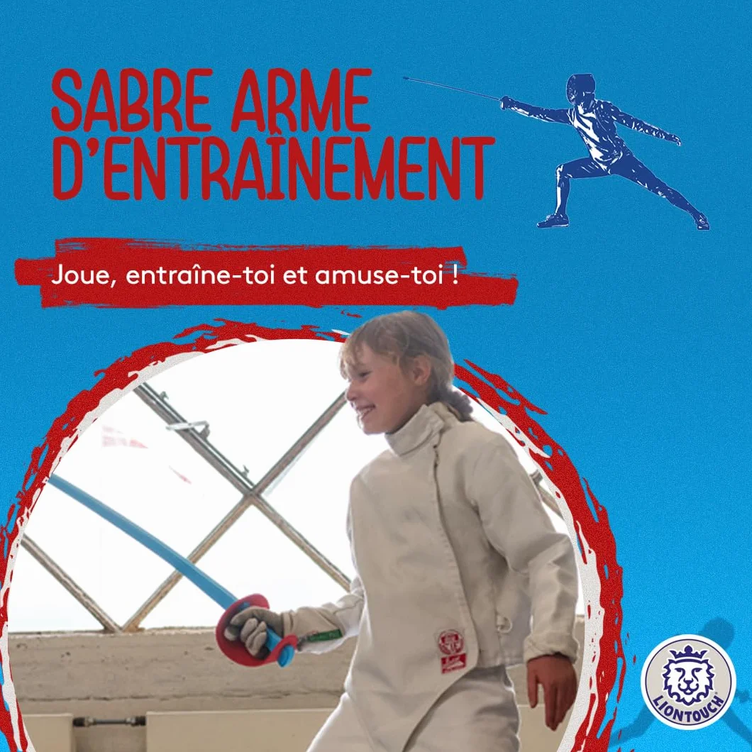 Liontouch Arme d'Entraînement d'Escrime