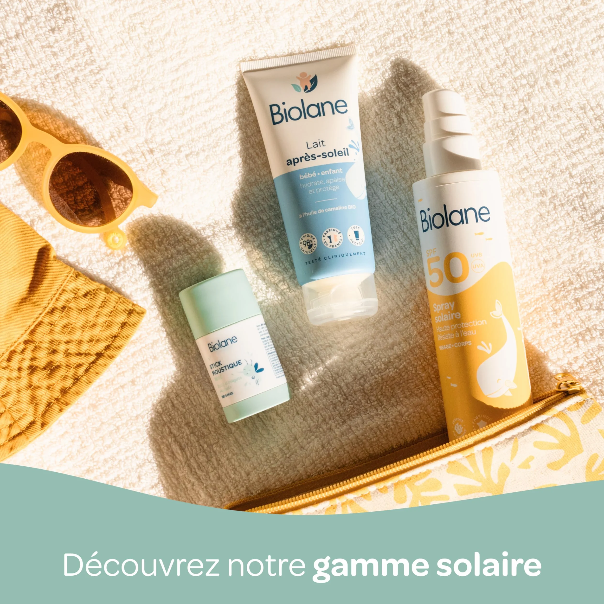 BIOLANE Stick moustique Bébé 20ml Dès 6 mois Fabriqué en France